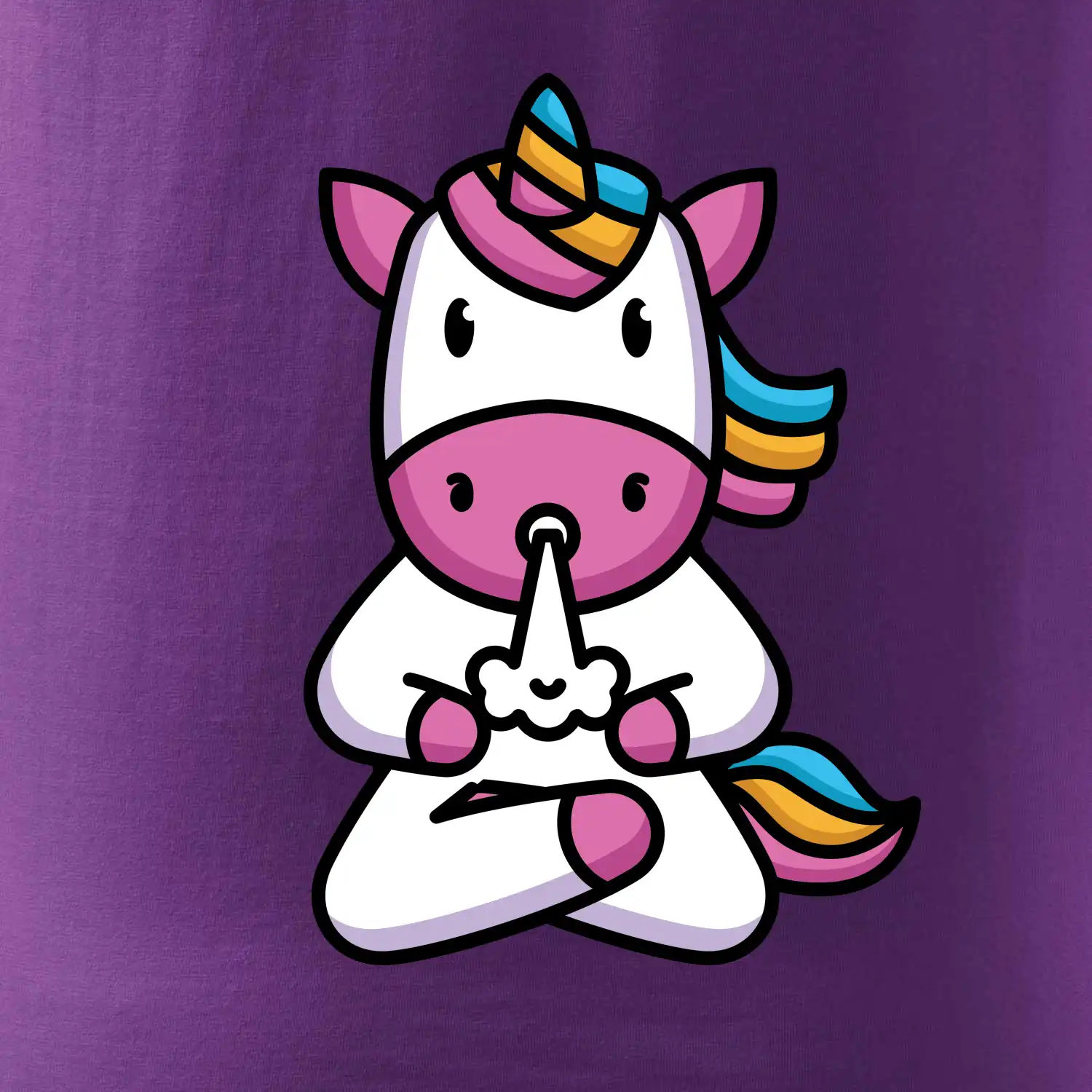 Yoga funící jednorožec