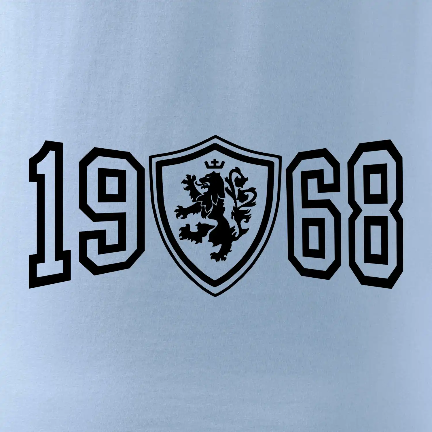 Narozeninový motiv - znak - 1968