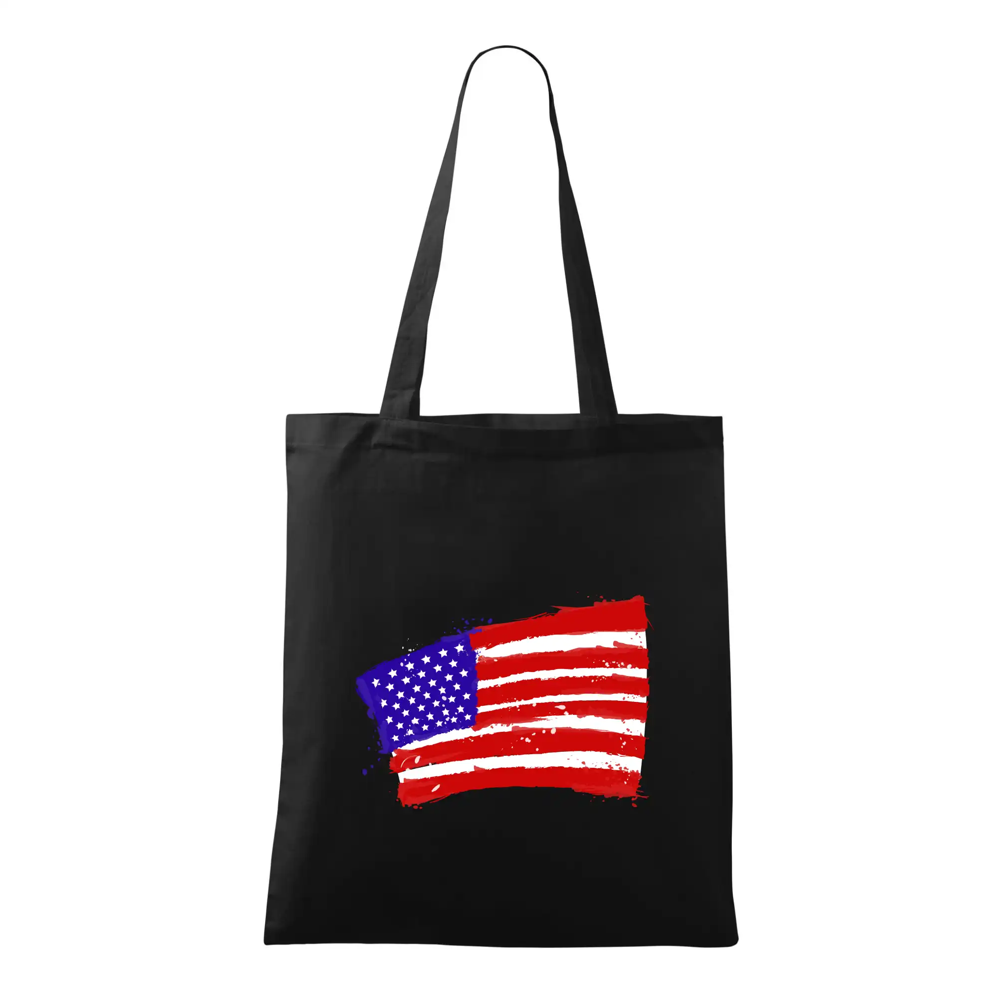 Americká vlajka ohnutá
