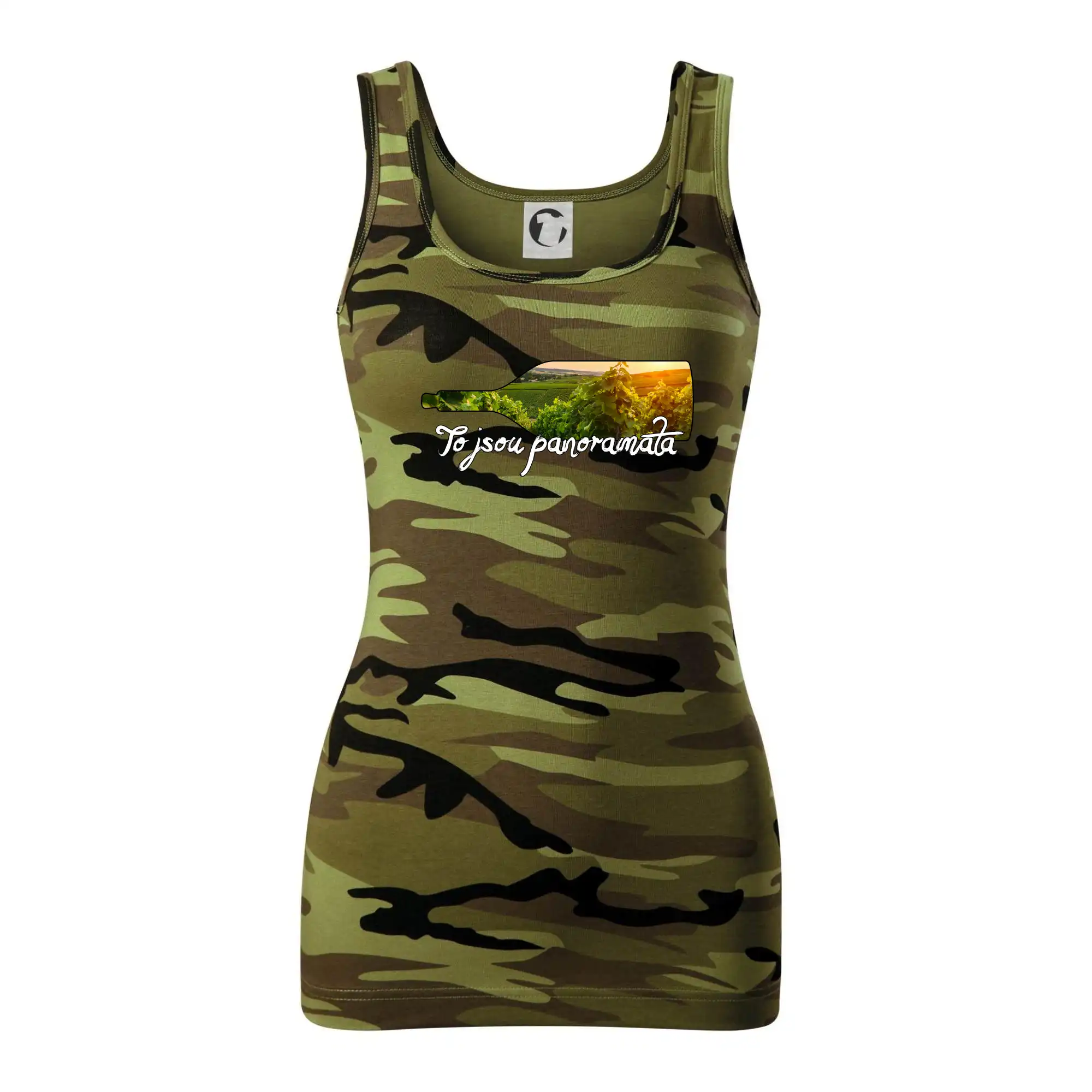 To jsou panoramata vinice