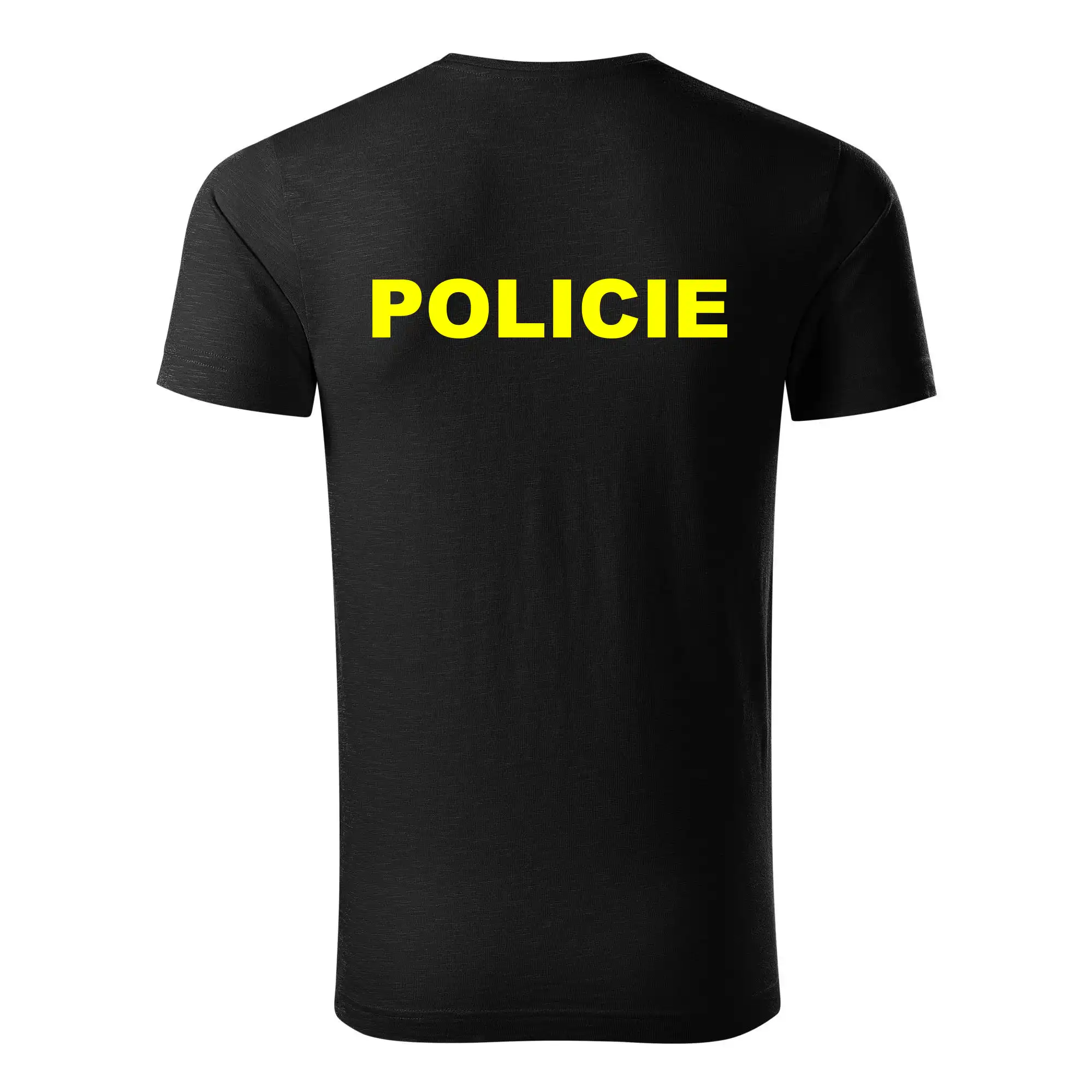 Policie Nápis žlutý