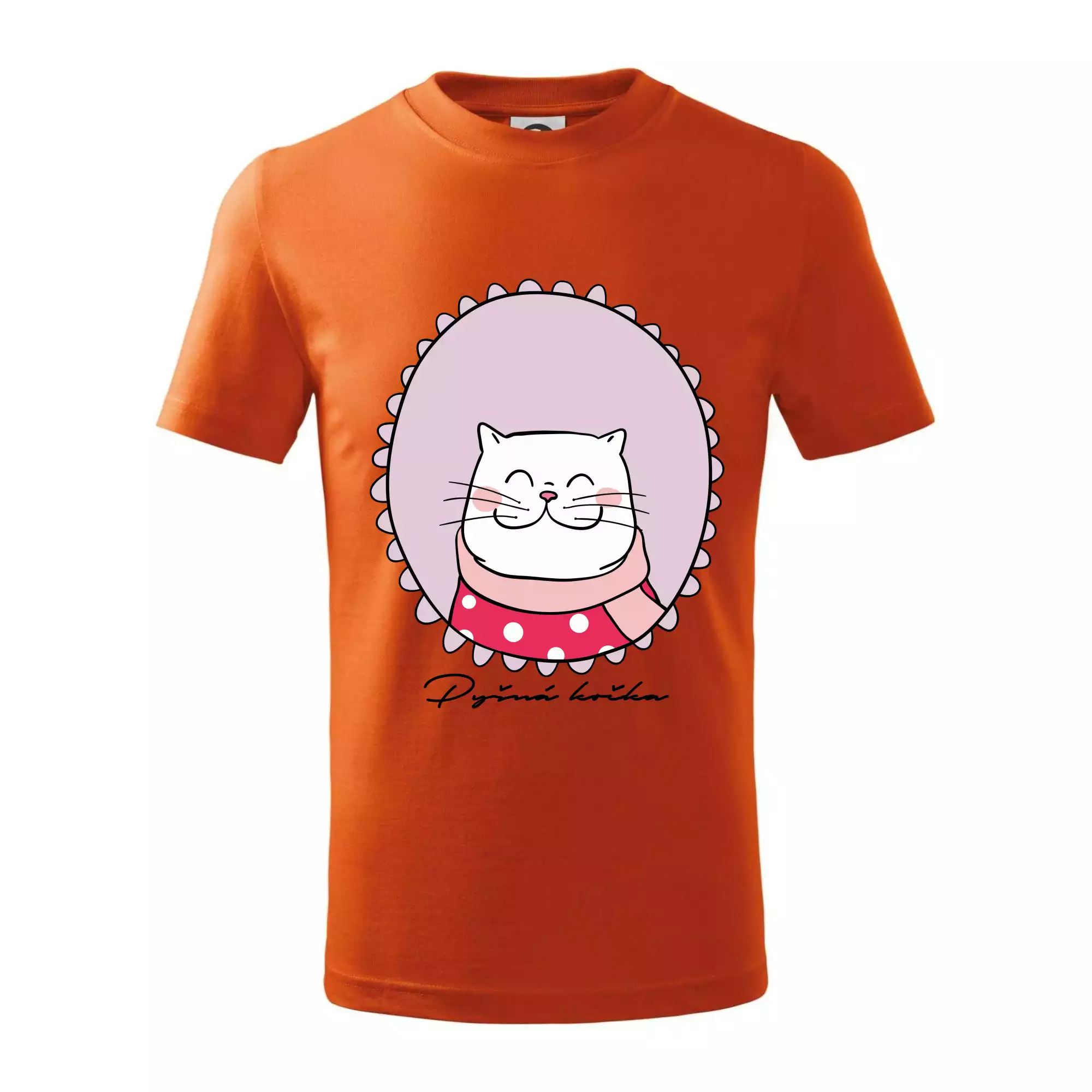 Pyšná kočka fialová