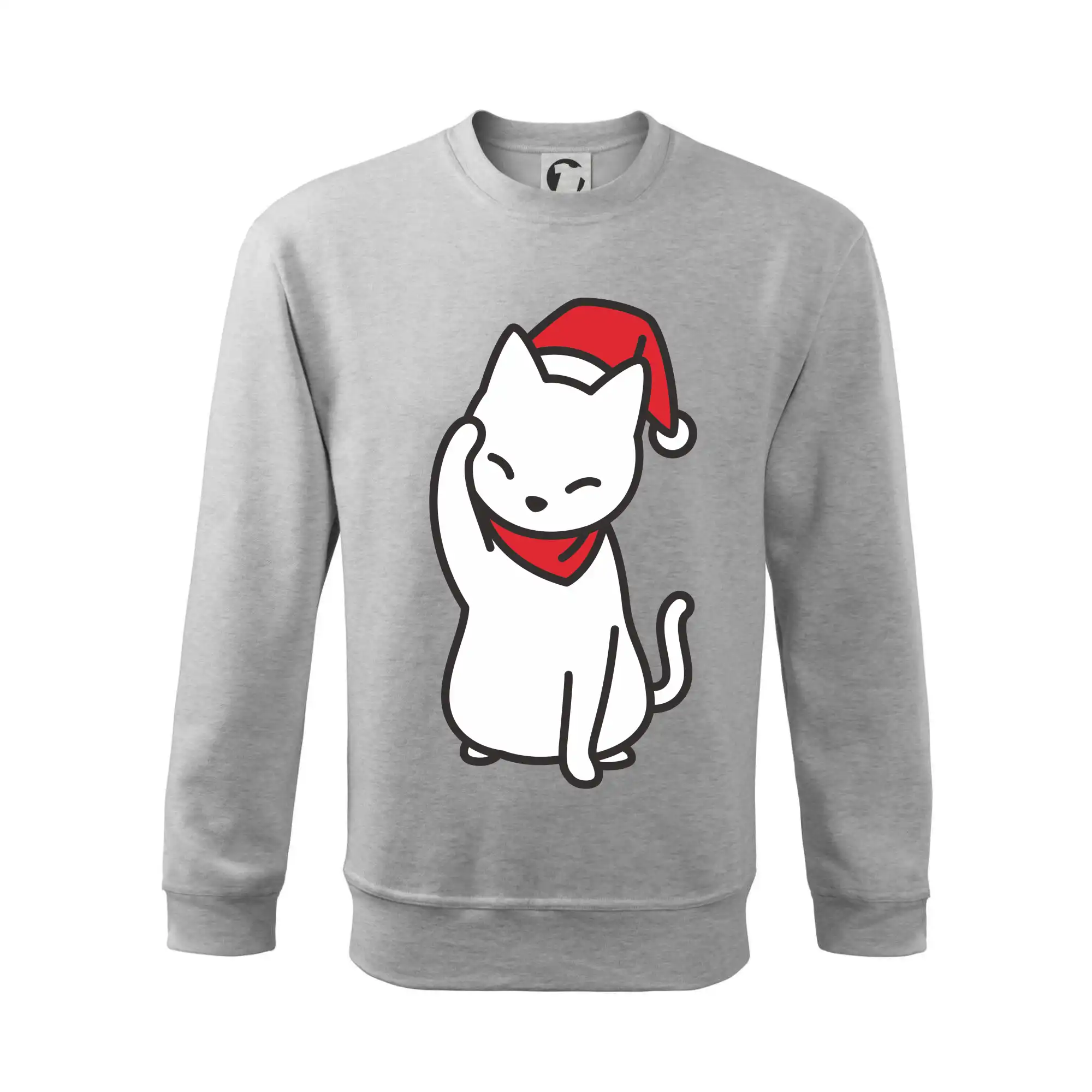 Vánoční kočka mávající