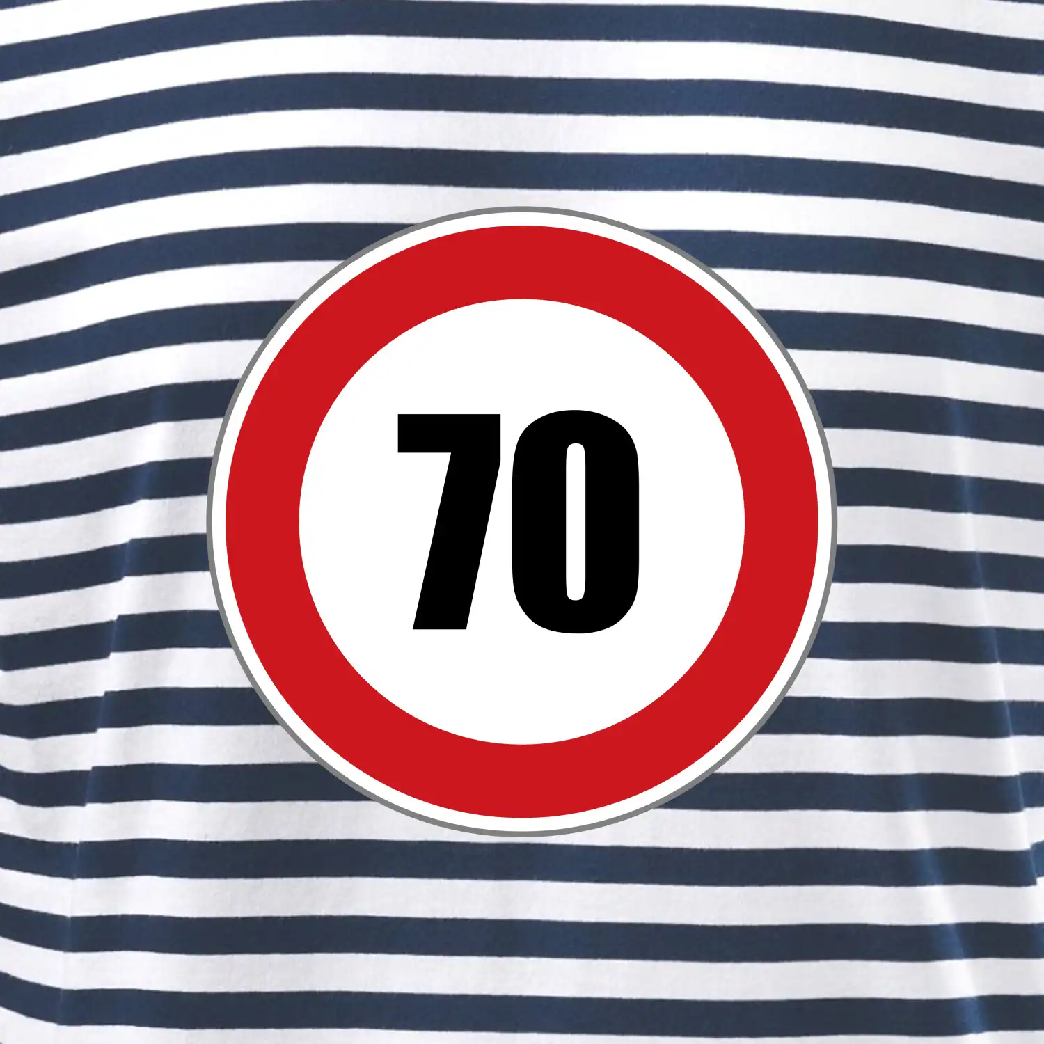 Dopravní značka - omezení rychlosti 70