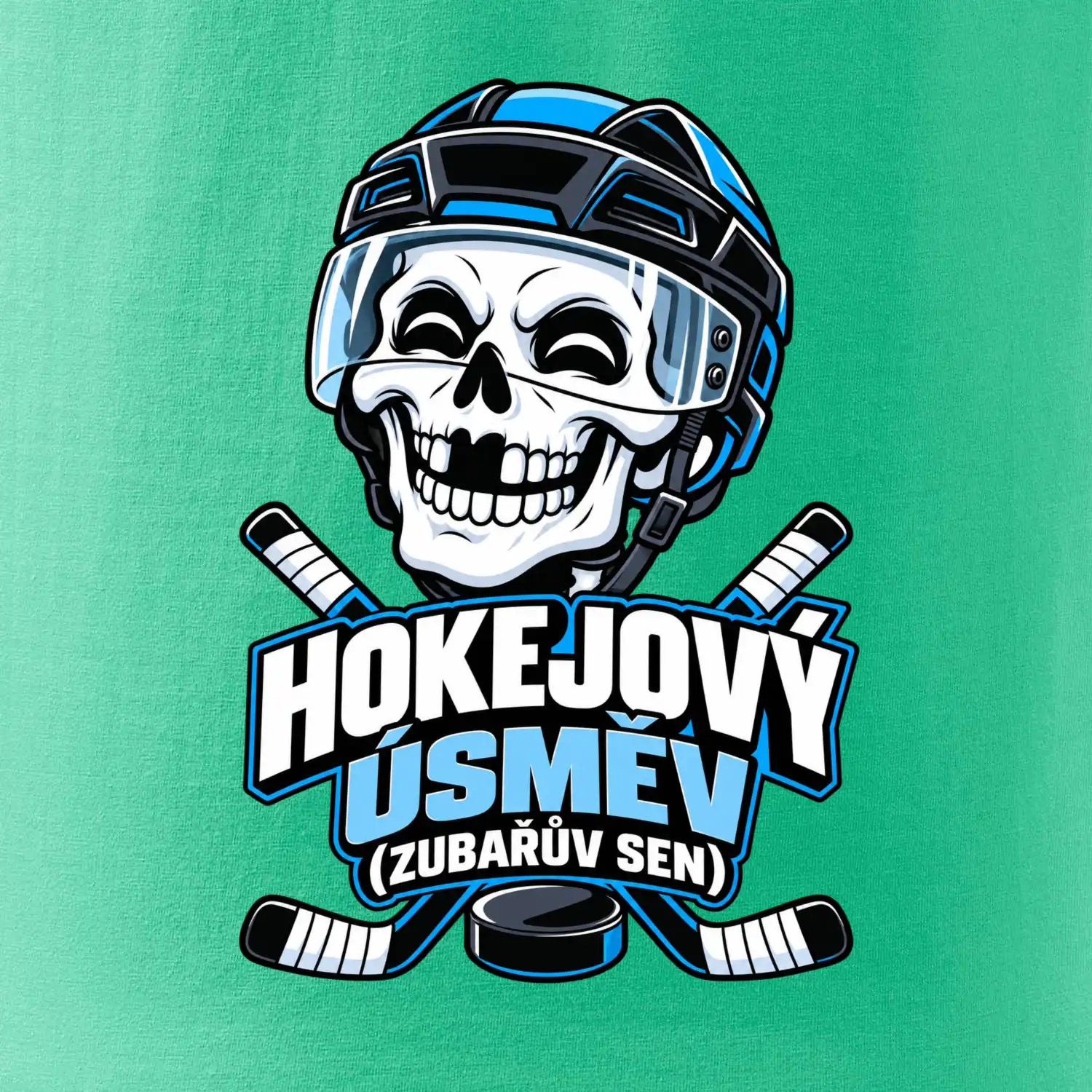 Hokejový úsměv zubařův sen
