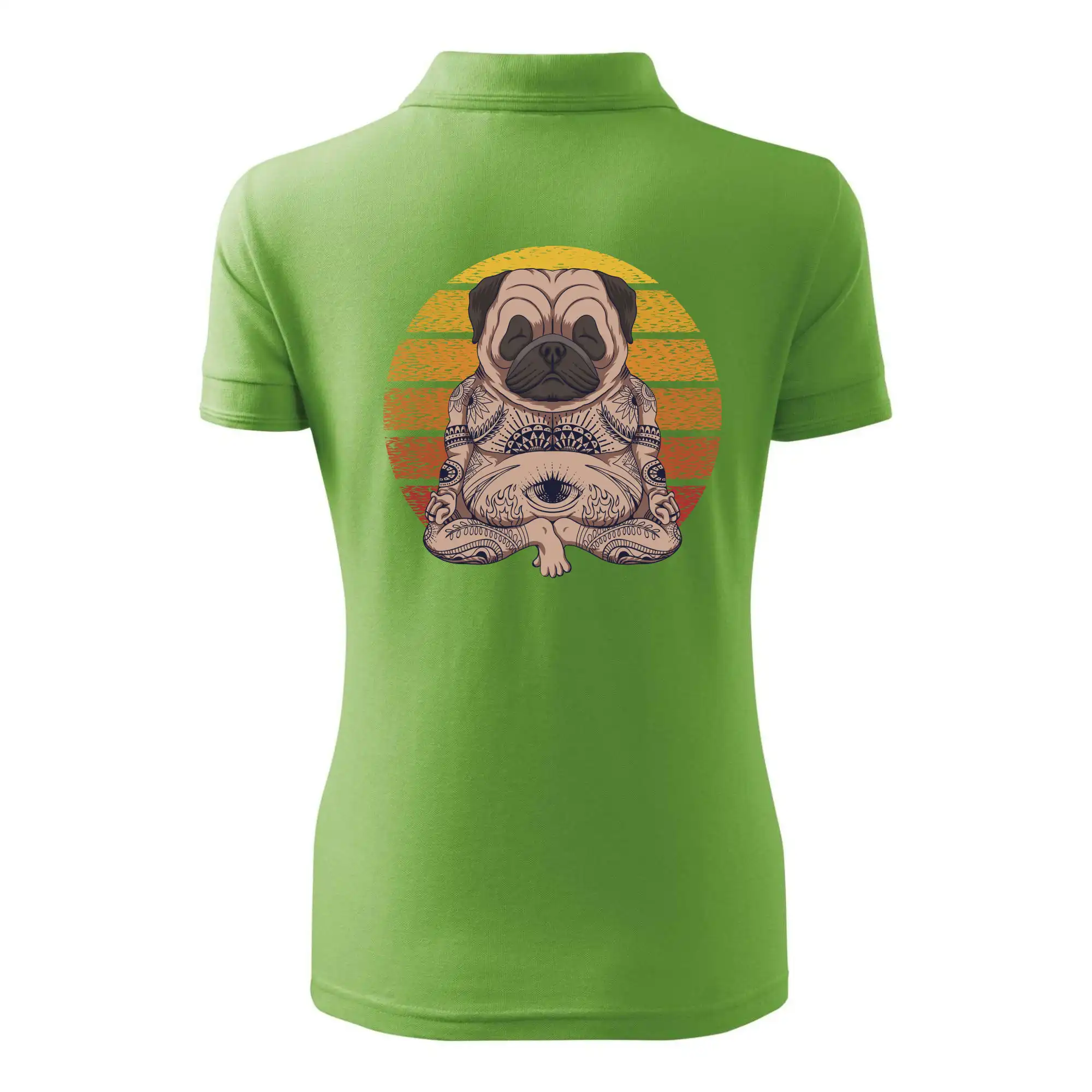 Yoga meditace - pug