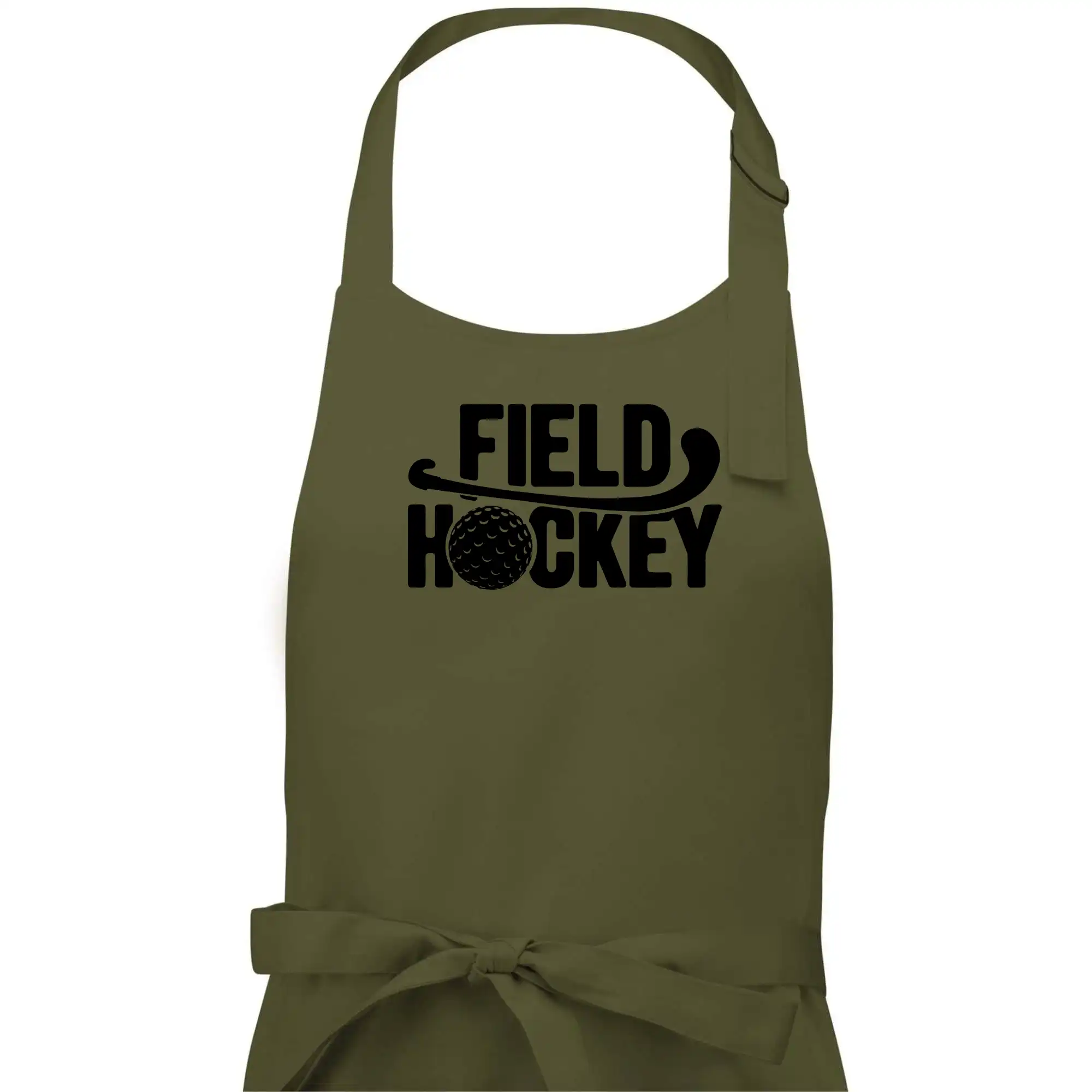 Field hockey míček a nápis