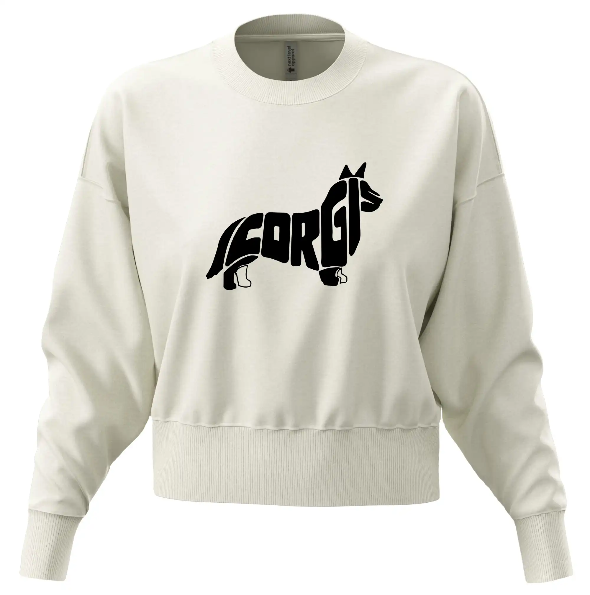 Corgi - nápis v těle