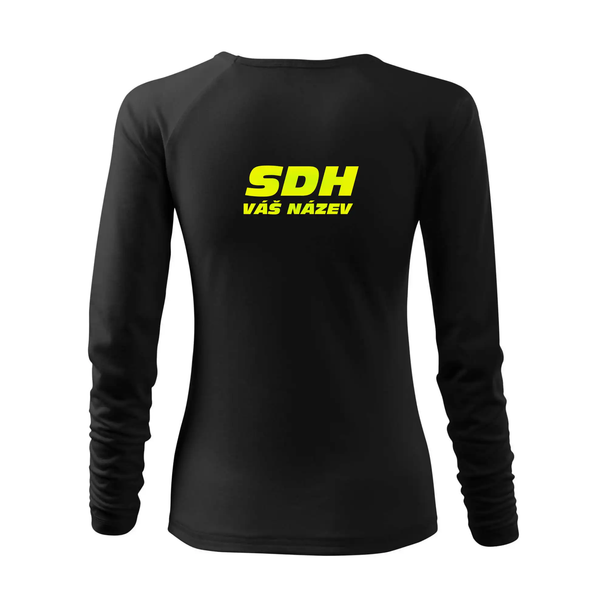 Hasičský sport SDH + váš název FLUO
