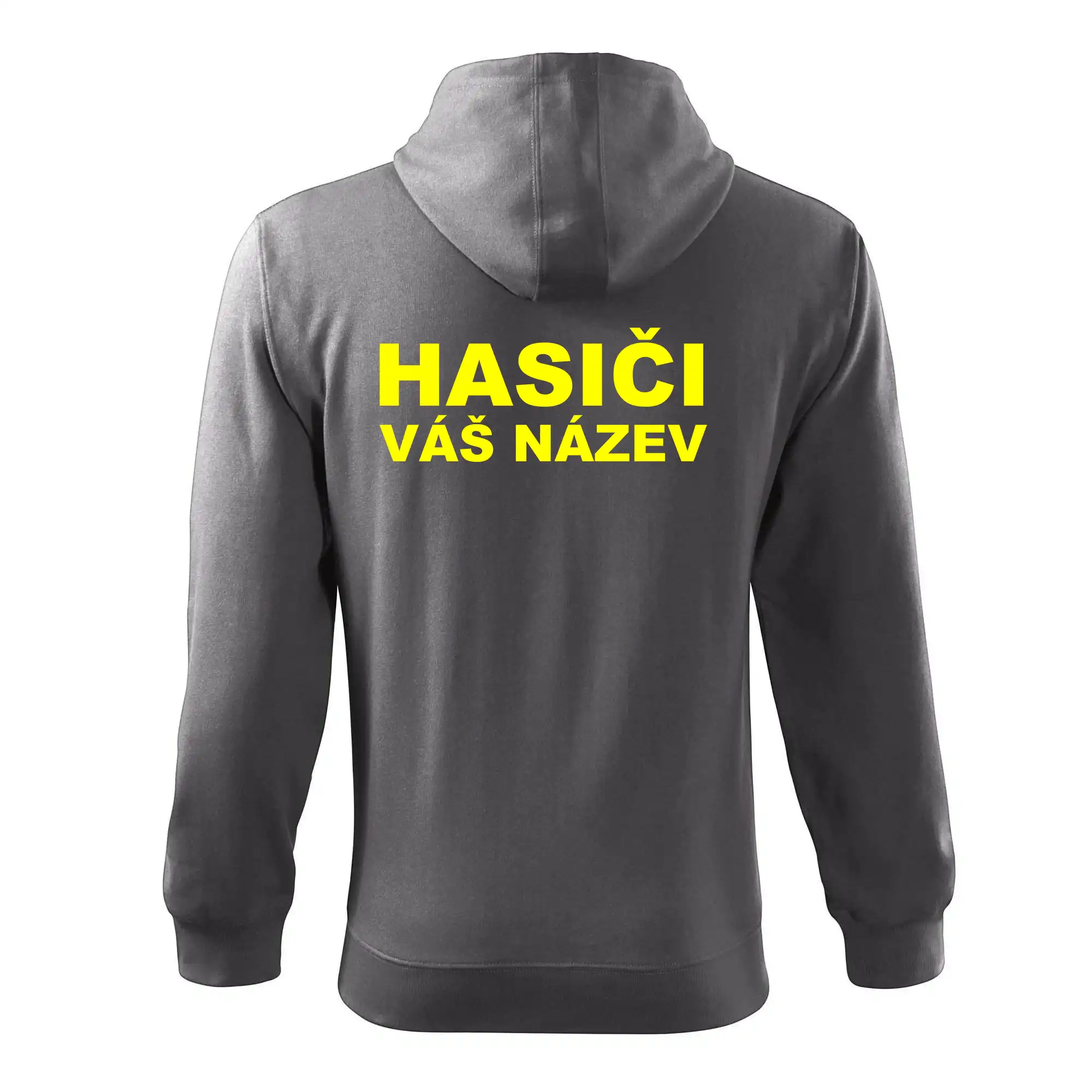 Hasiči - žlutý nápis - váš název sboru