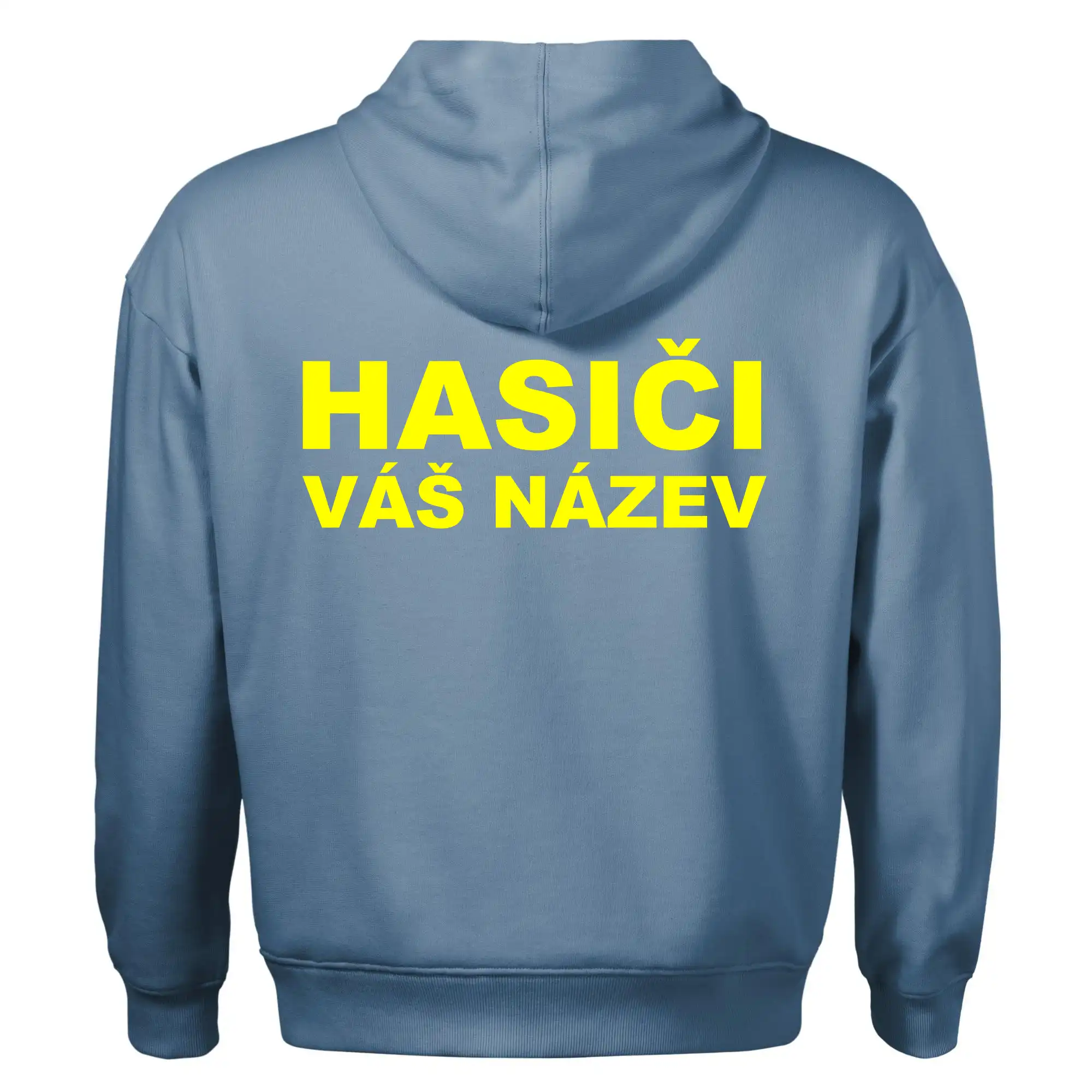 Hasiči - žlutý nápis - váš název sboru
