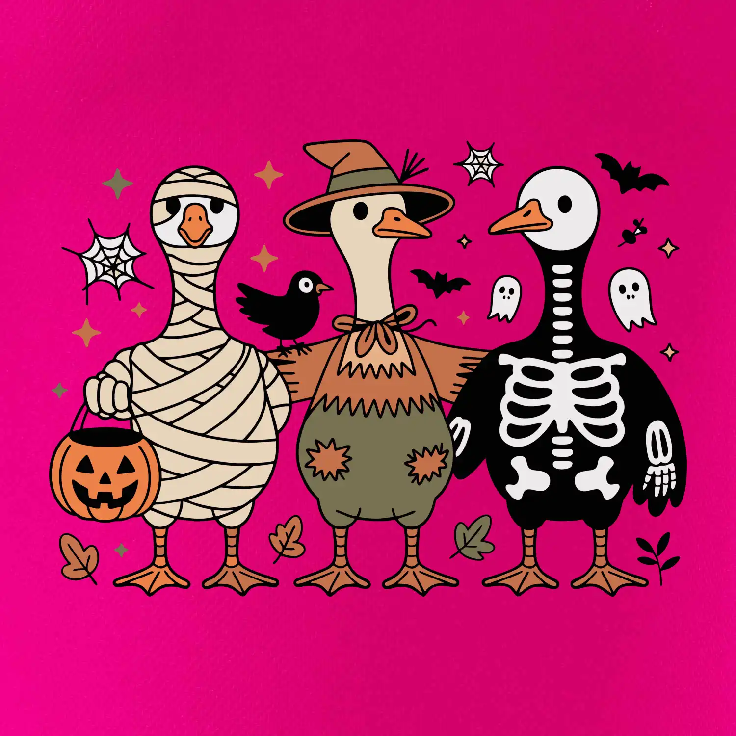 Halloweenské kachny