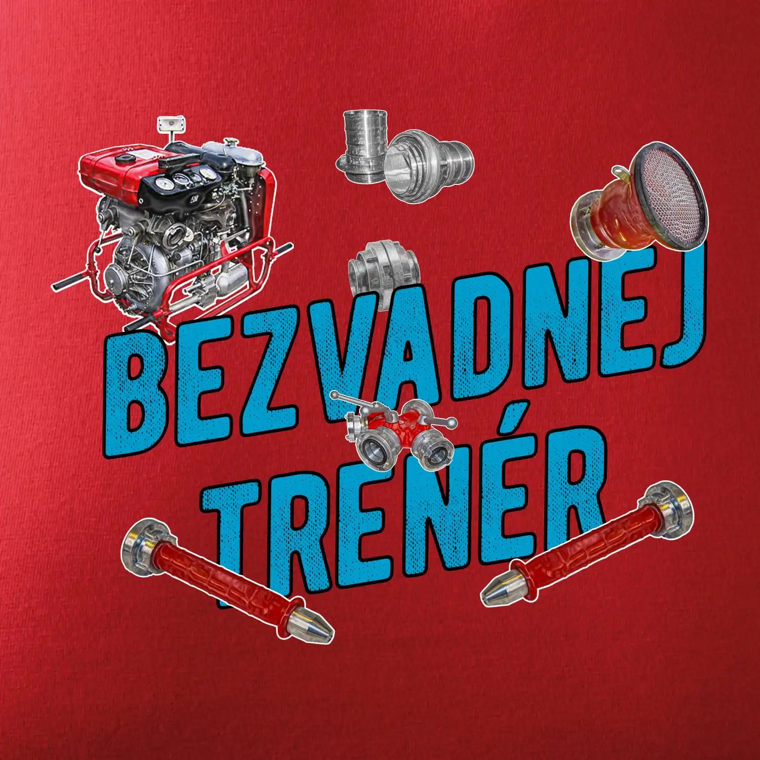 Bezvadnej trenér hasičů
