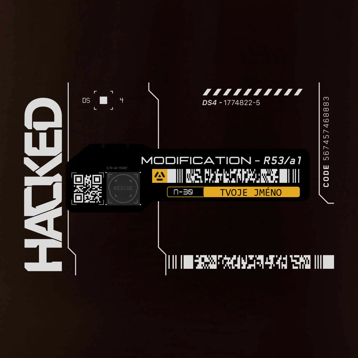 Tvoje jméno - label scifi