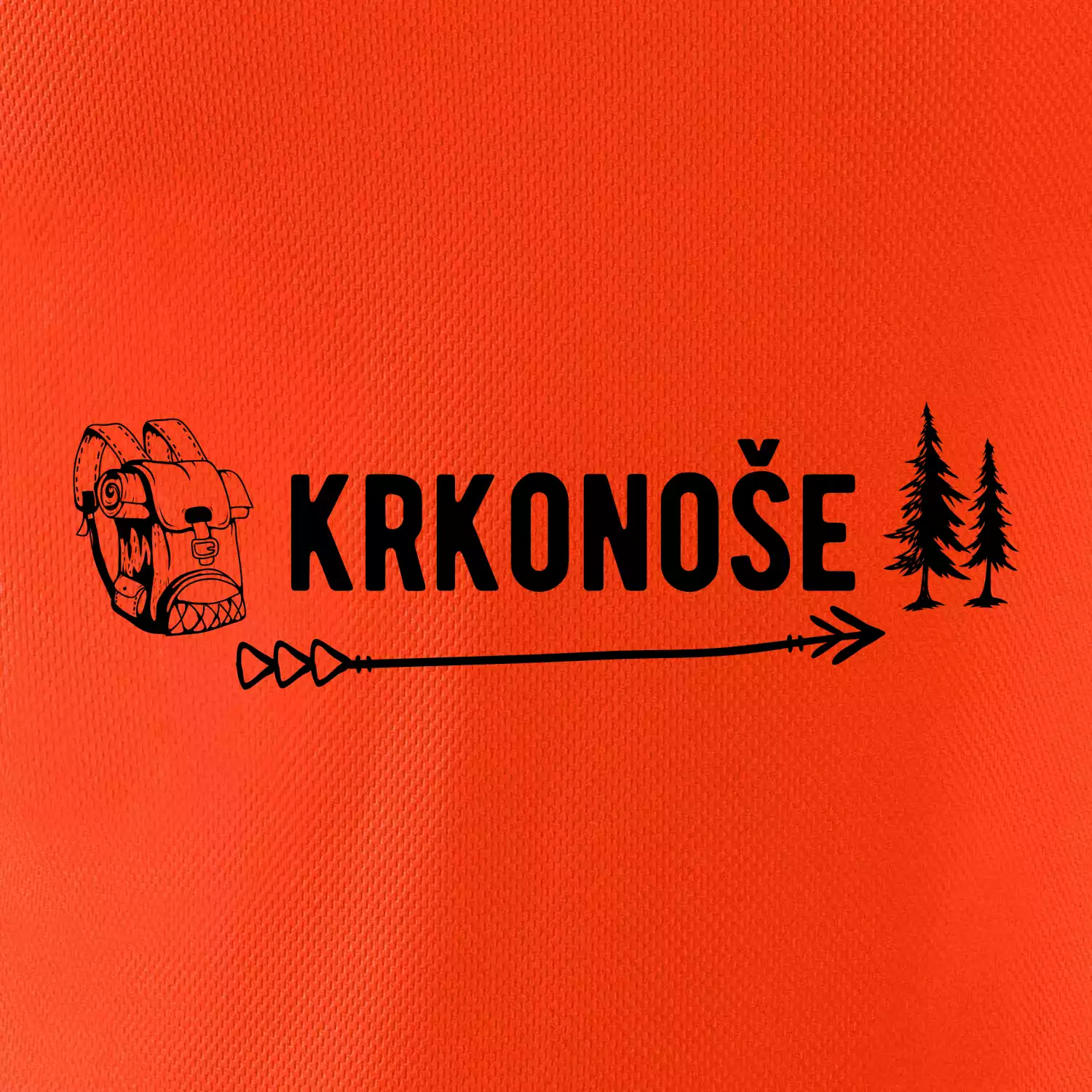 Krkonoše nápis