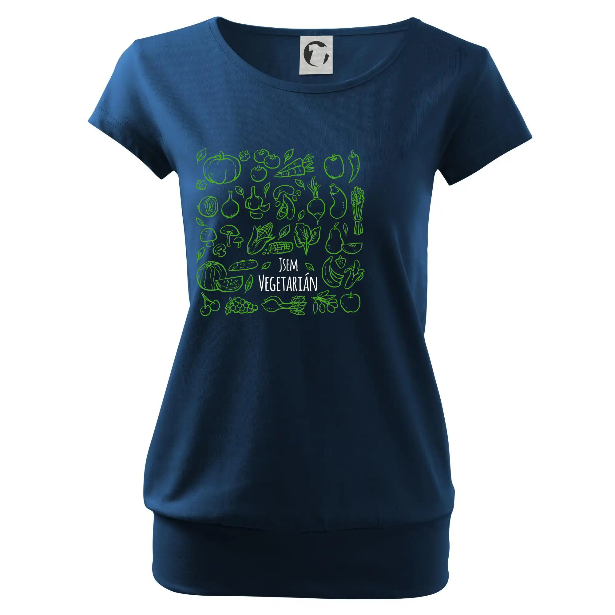 Jsem vegetarián - zelenina ve čtverci