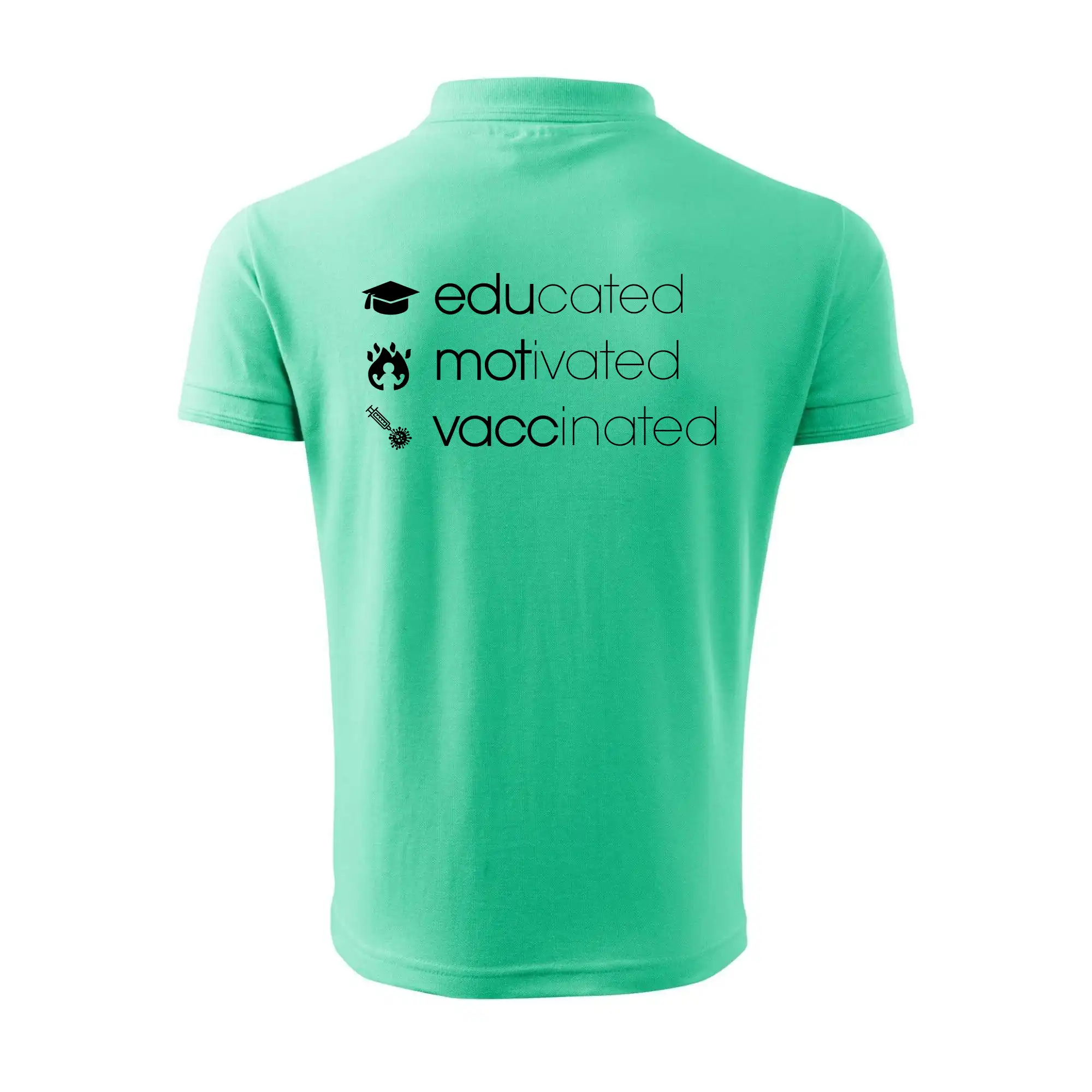 Educated motivated vaccinated