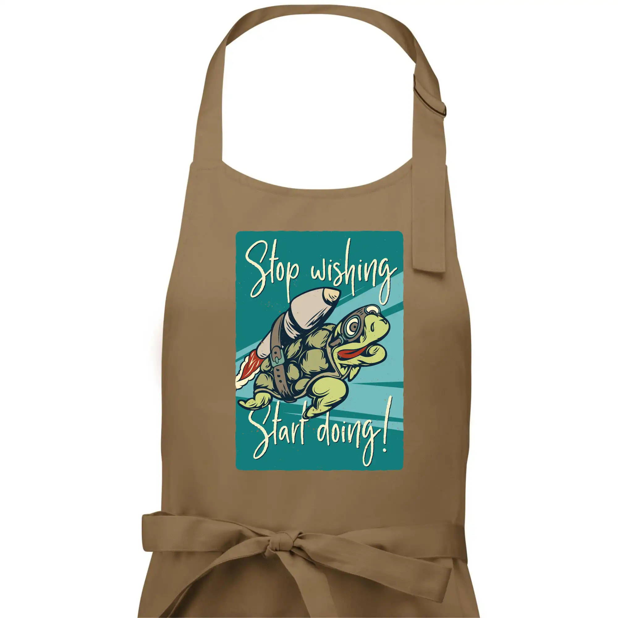 Stop wishing start doing želva