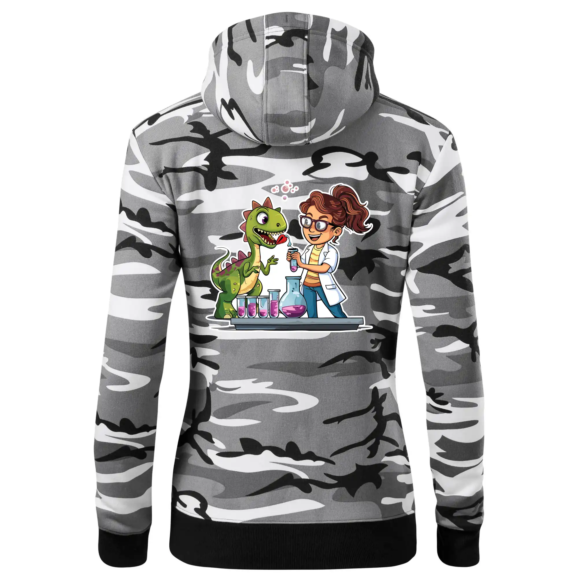 Chemik a dinosaurus - Holka