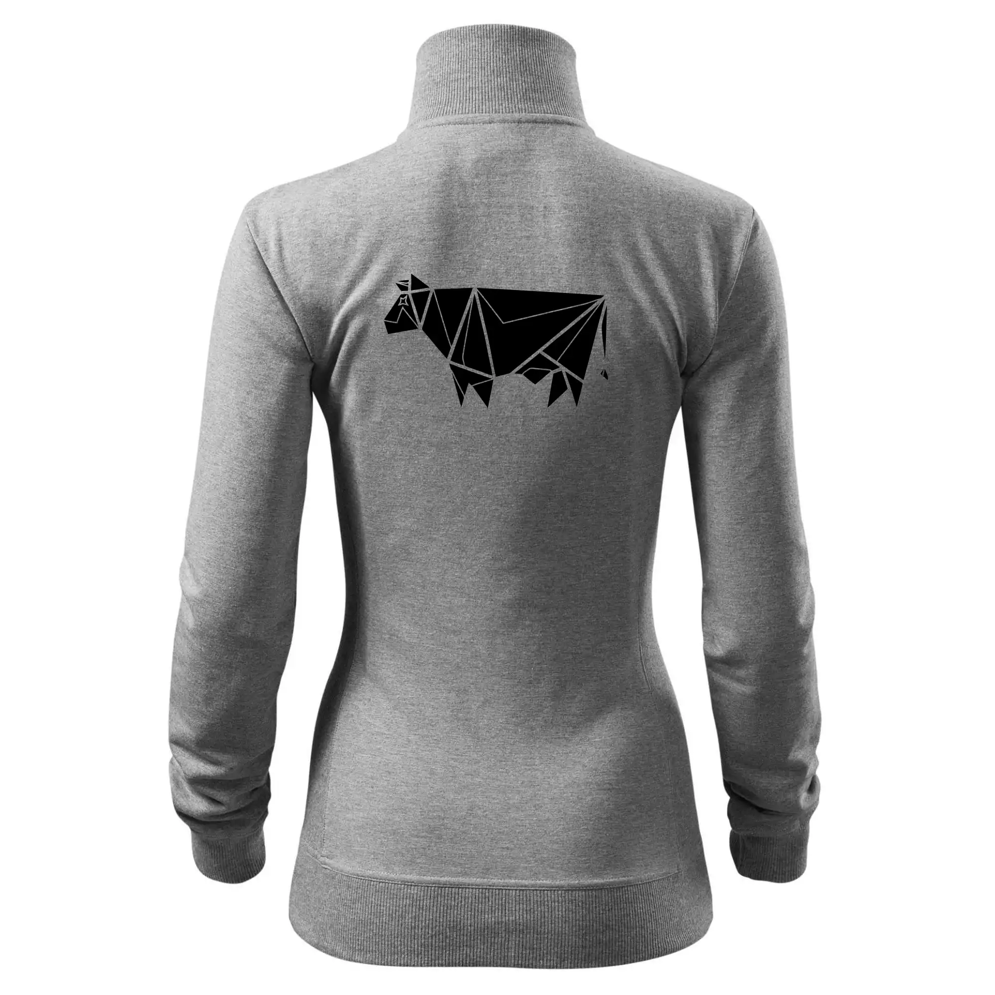 Origami kráva z boku