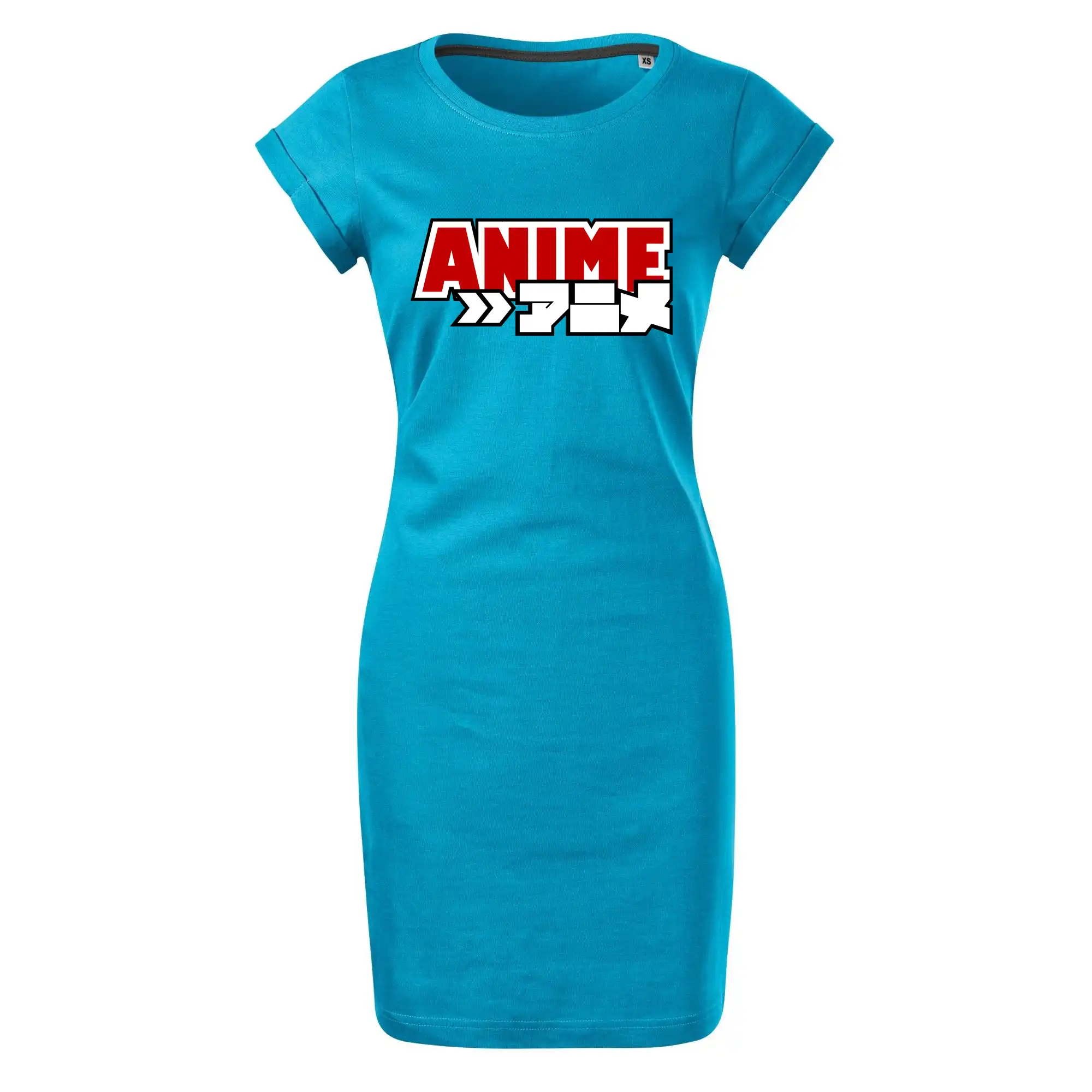 Anime nápis červený