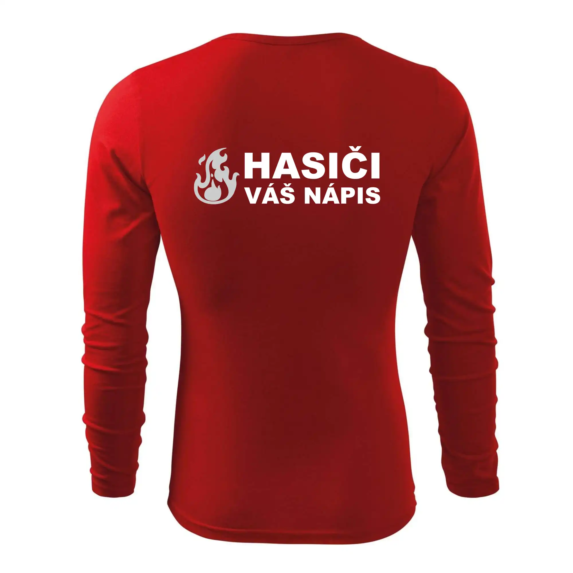 Hasiči REFLEXNÍ (oheň, Firesport, název sboru - vlastní nápis)
