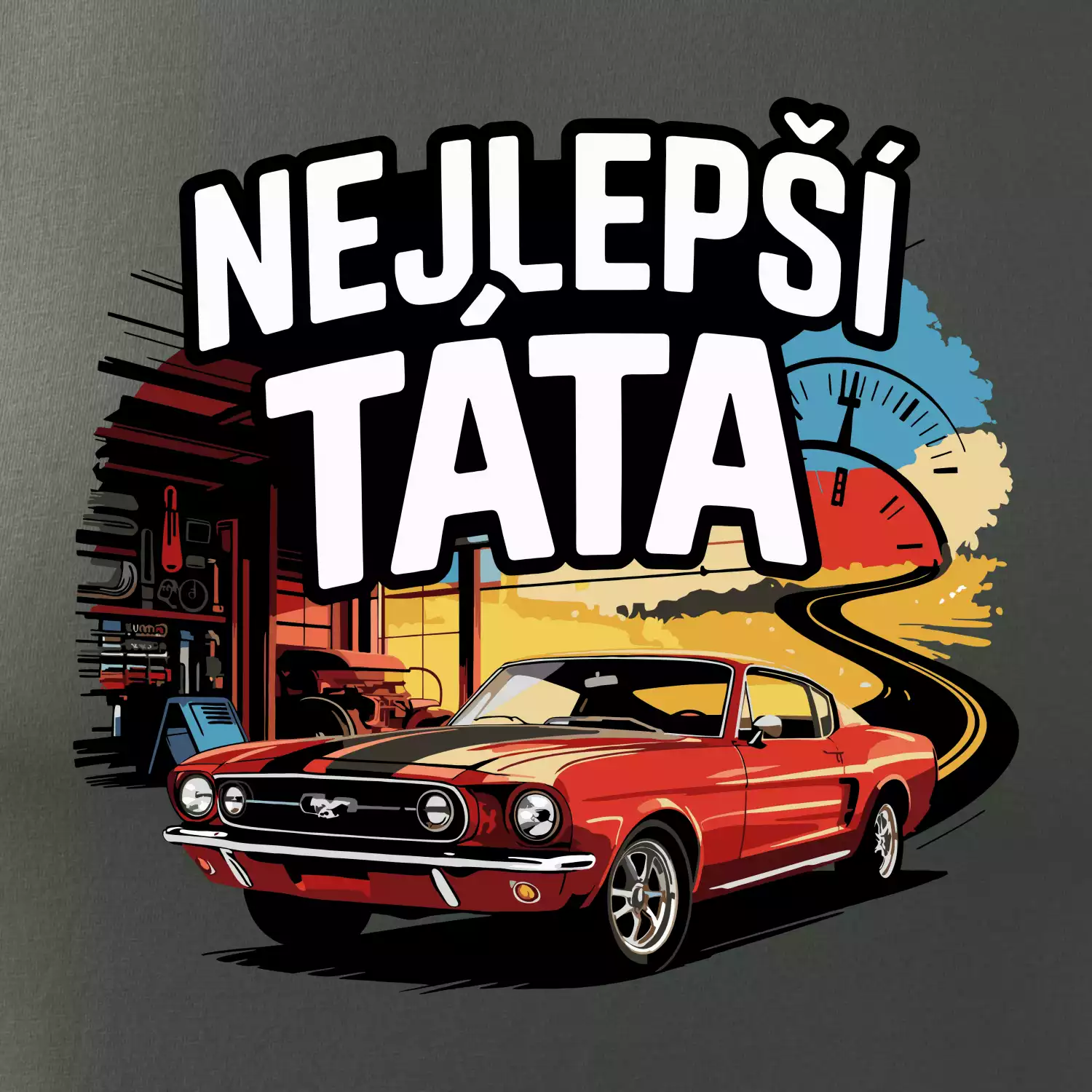 Nejlepší táta - americké auto