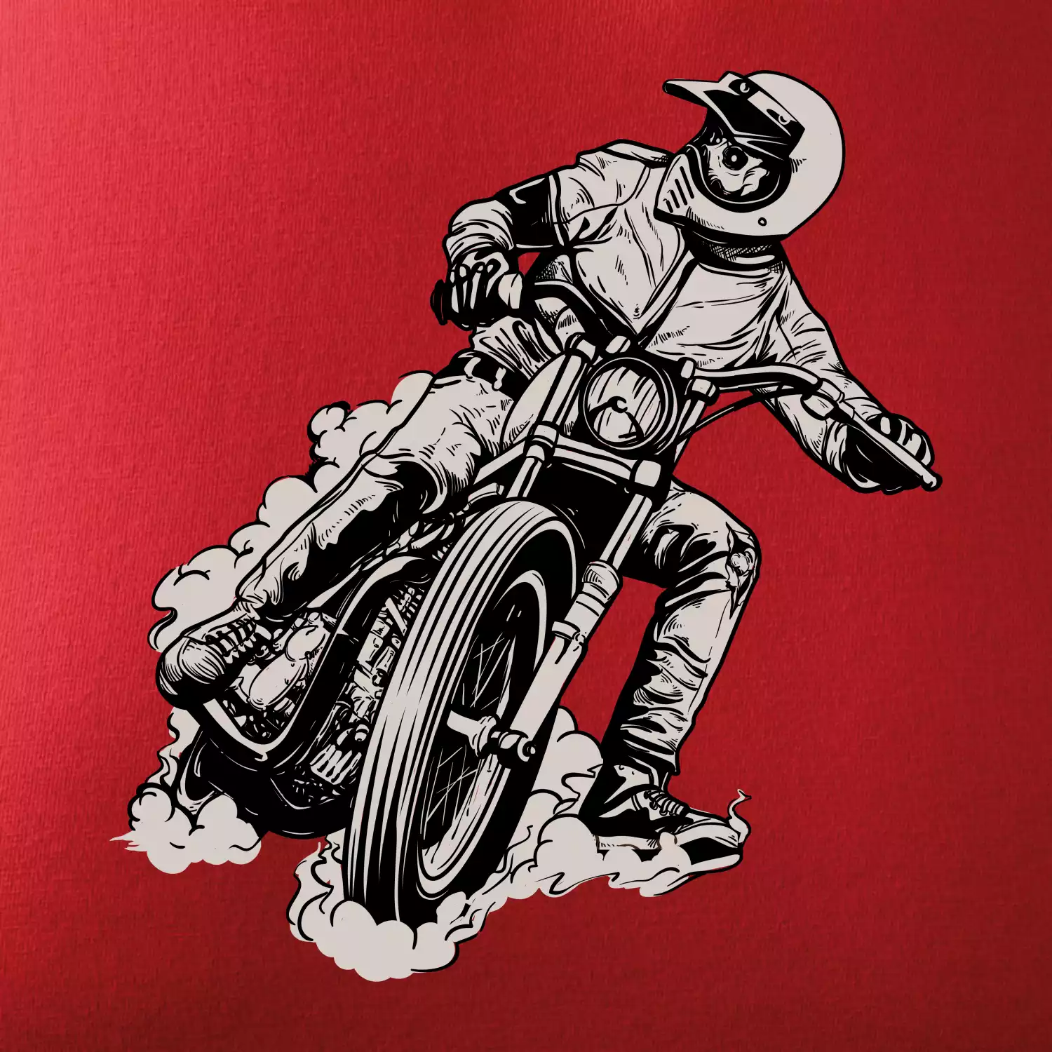Motorkář bokem