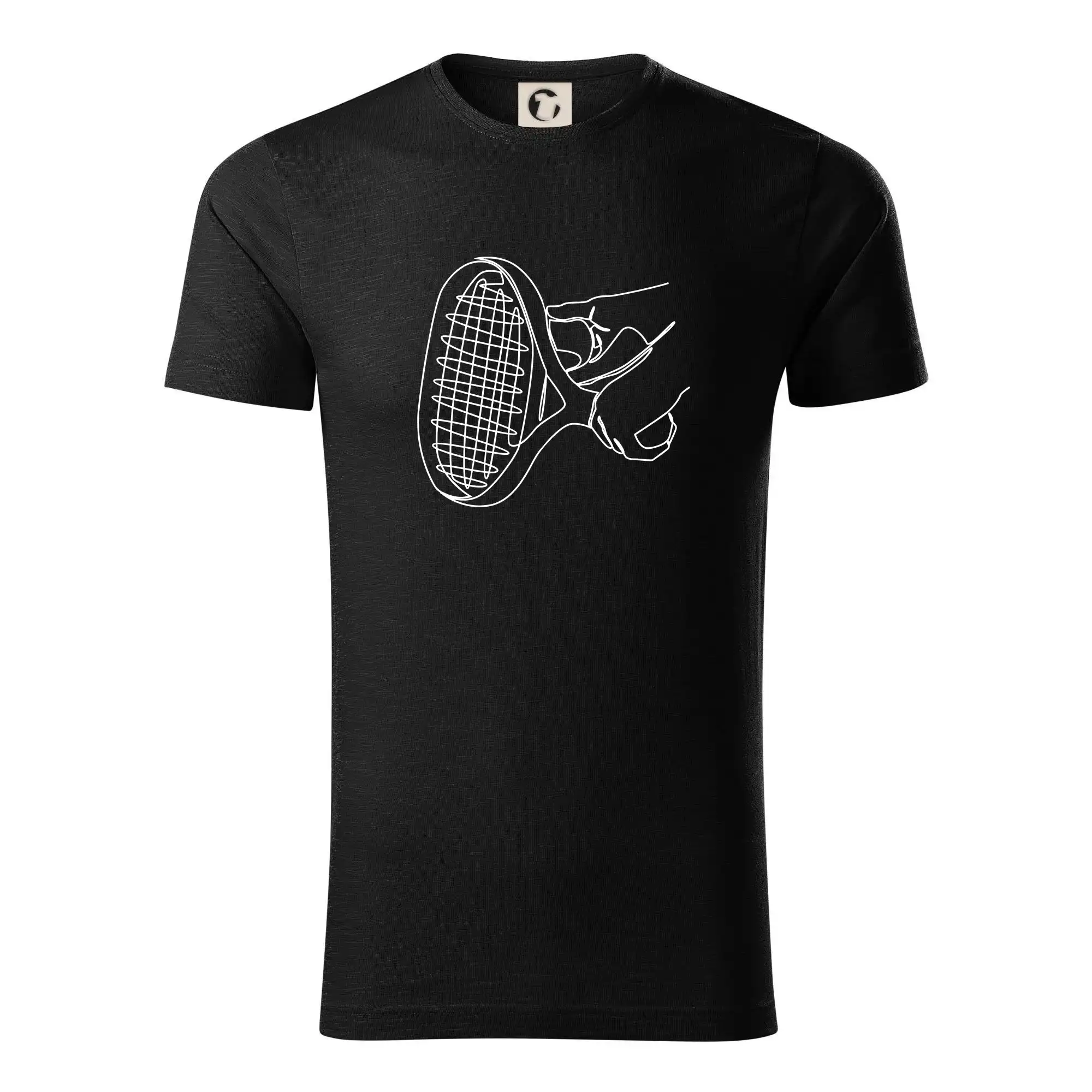 Tenisová raketa jednim tahem