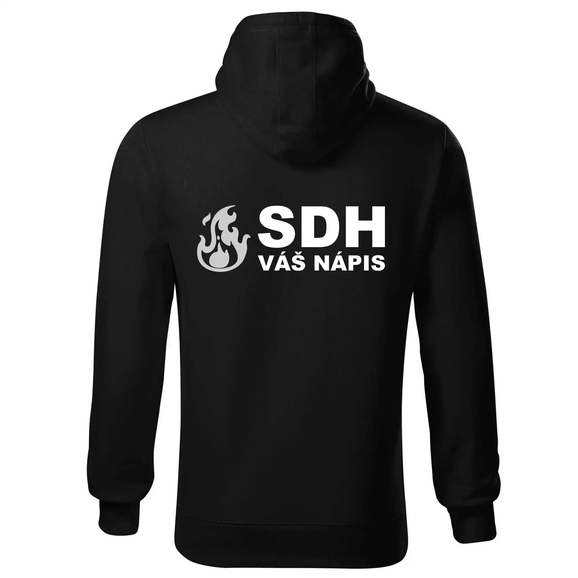 SDH REFLEXNÍ nápis (oheň, firesport, název sboru - vlastní nápis)