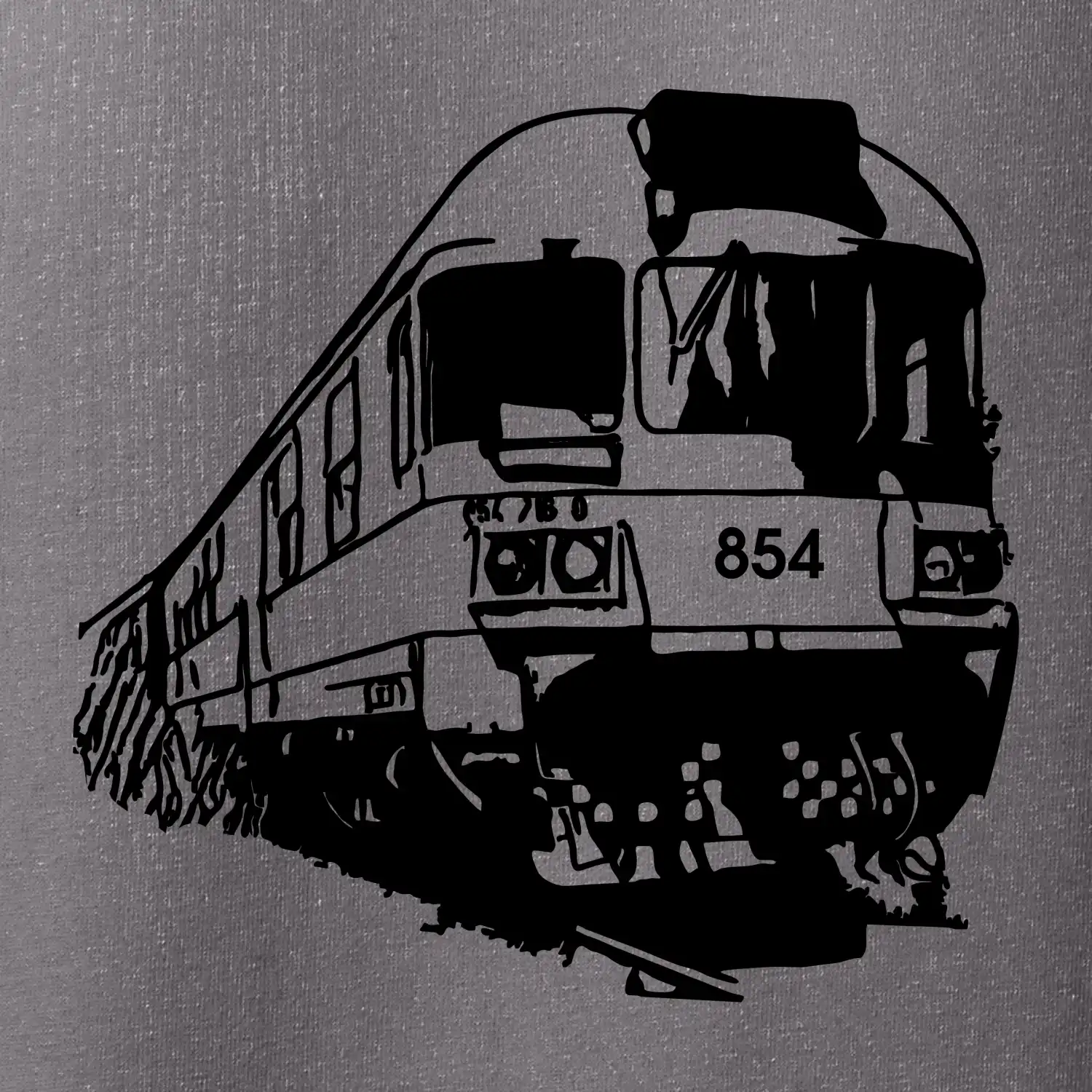 Vlak 854 bok