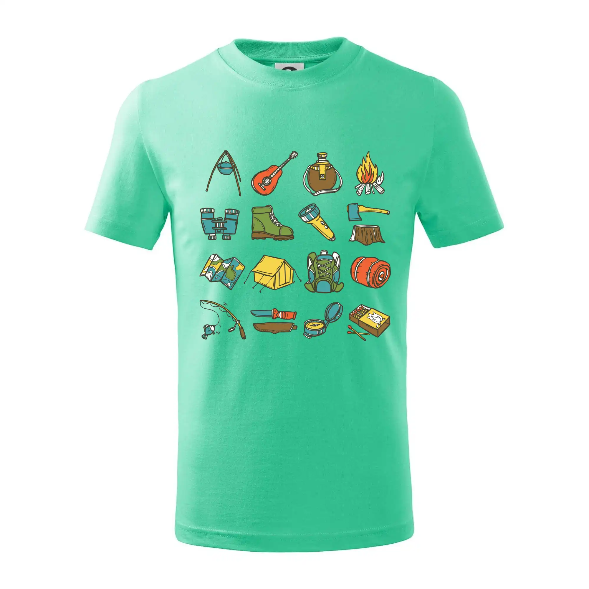 Dětské tričko camping set motiv
