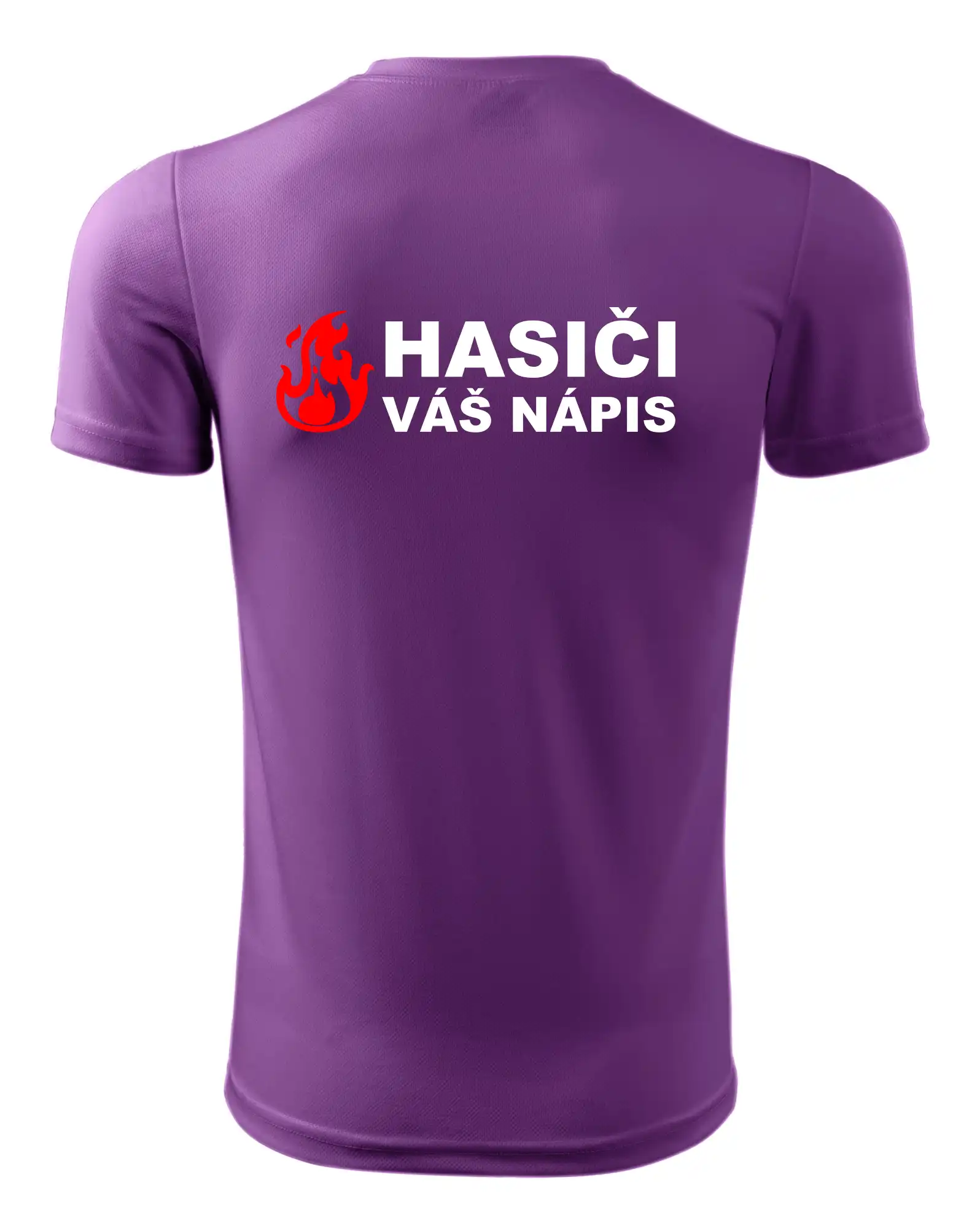 Hasiči (oheň,  Firesport, název sboru - vlastní nápis)