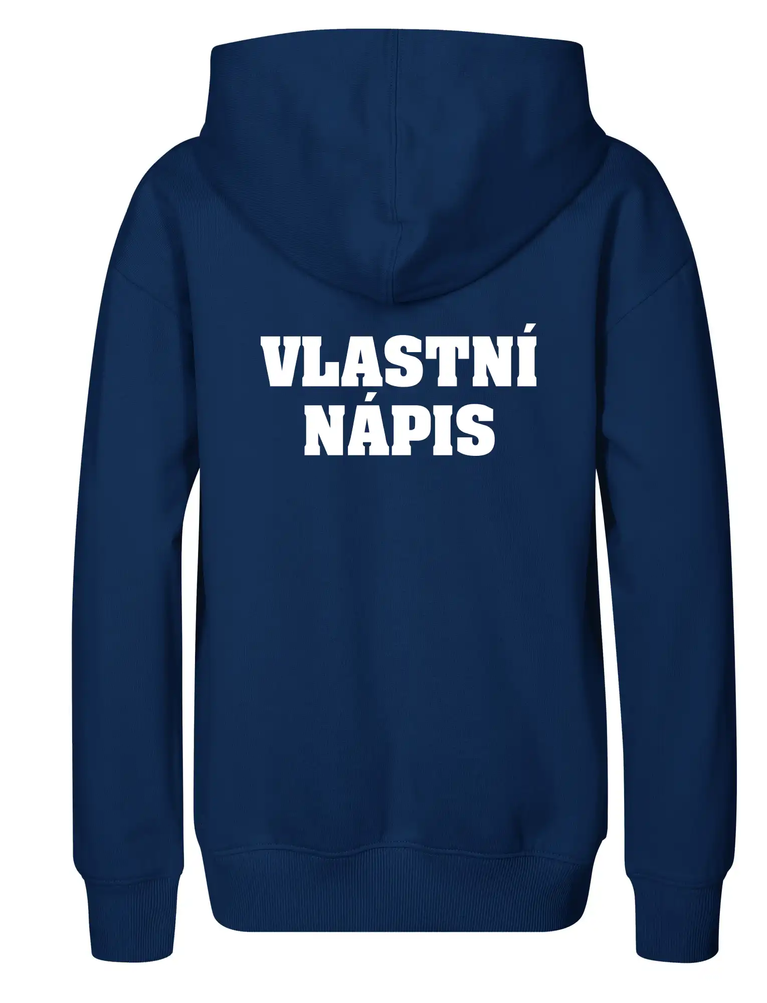 Hvězda života - vlastní nápis vpředu a vzadu