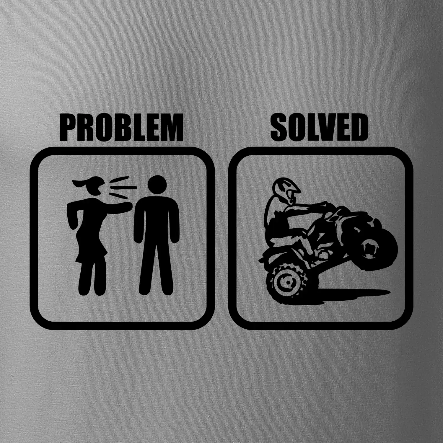 Problem quad / čtyřkolka