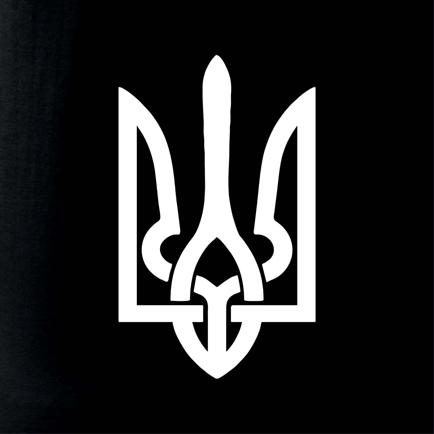Ukrajina trojzubec velký