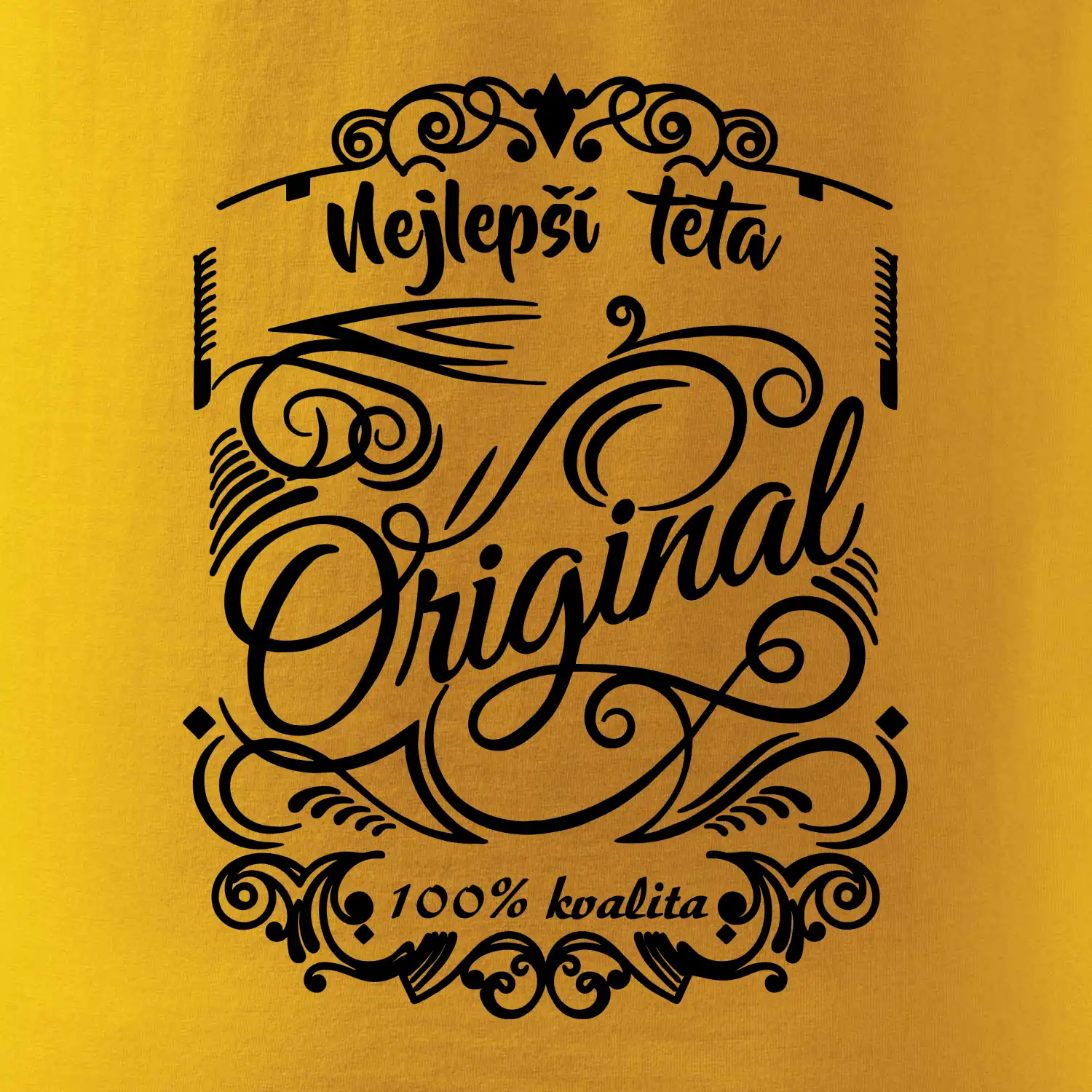 Vintage nejlepší teta 100% kvalita