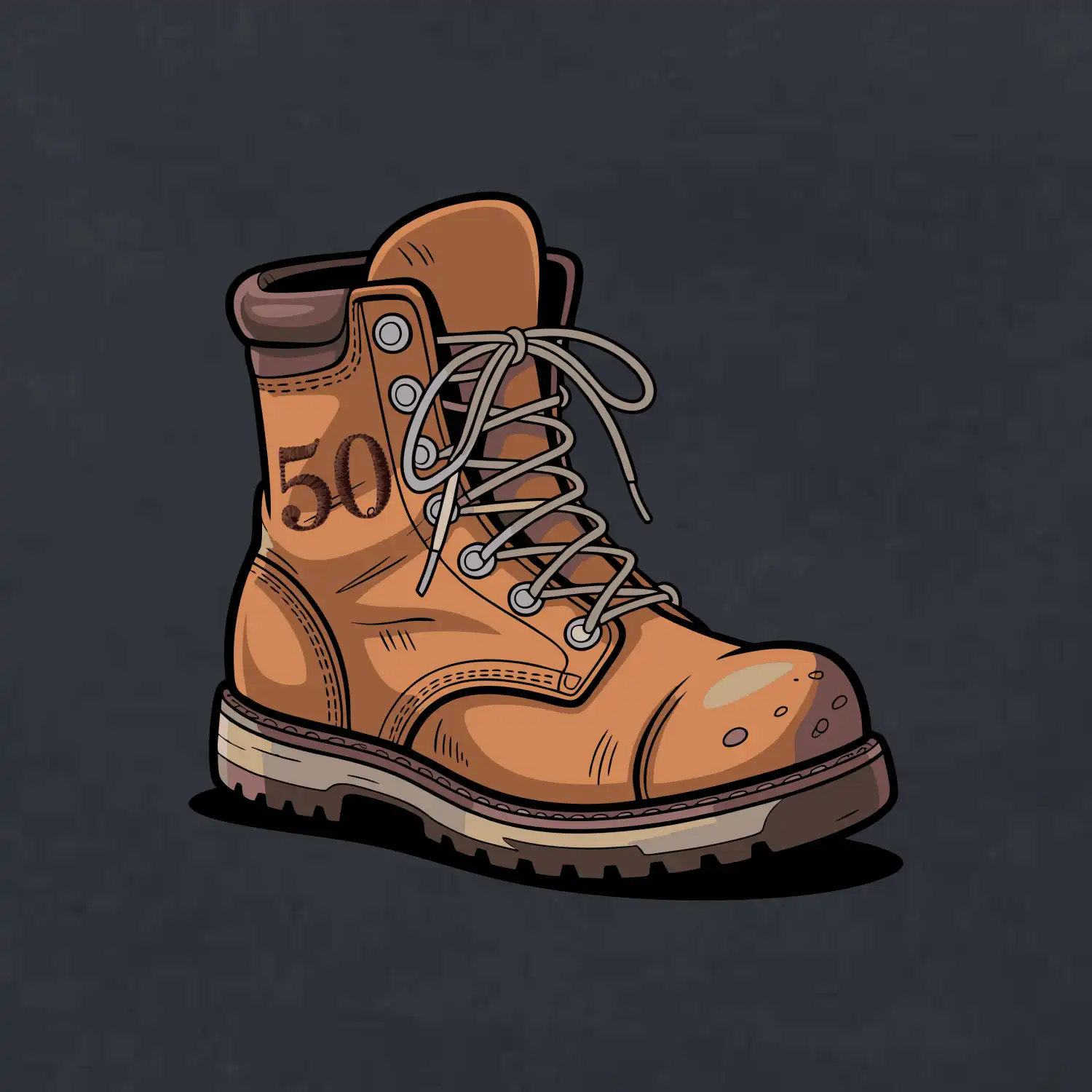 Turistická narozeninová bota 50