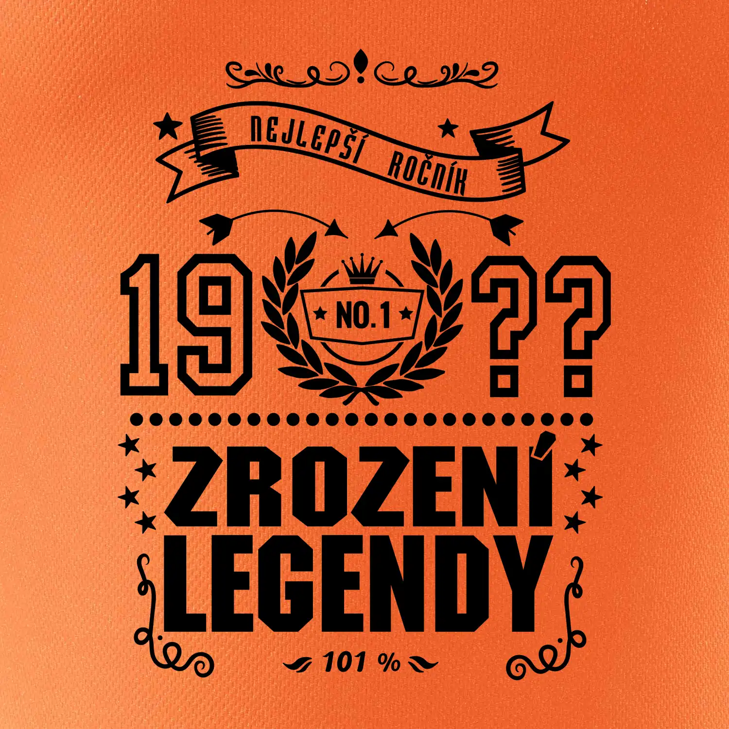 Zrození legendy - pro všechny - vlastní letopočet