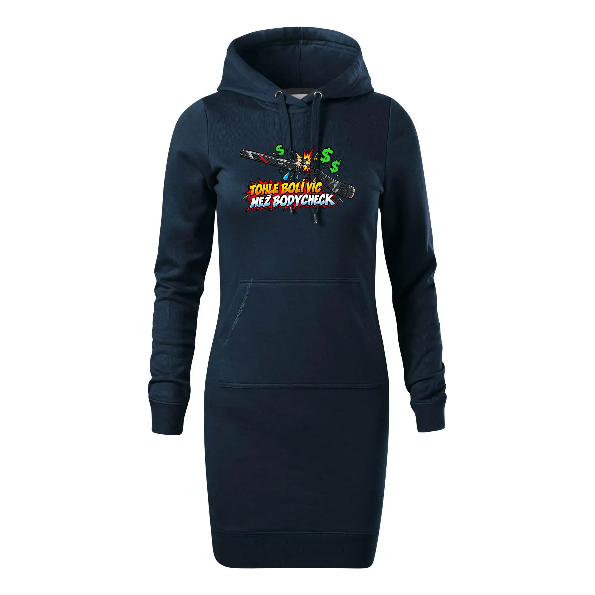Zlomená hokejka bolí víc než bodycheck