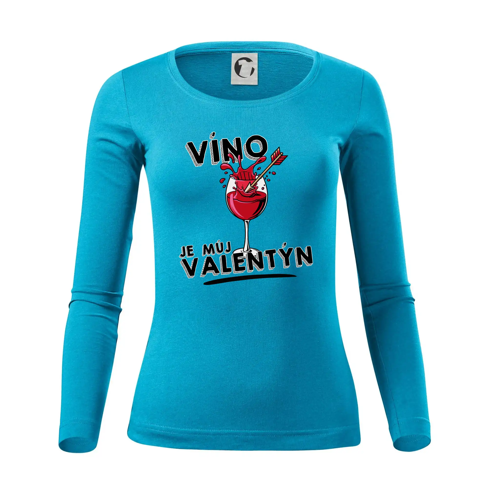 Víno je můj valentýn
