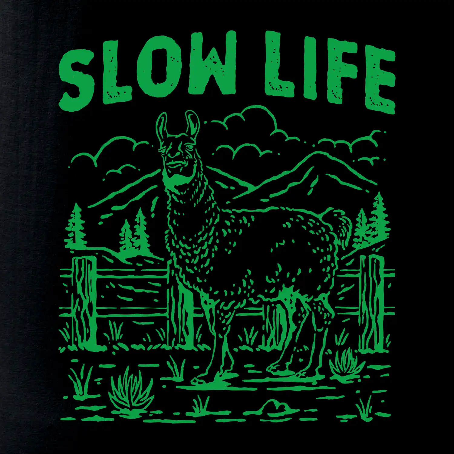Slow Life Lama