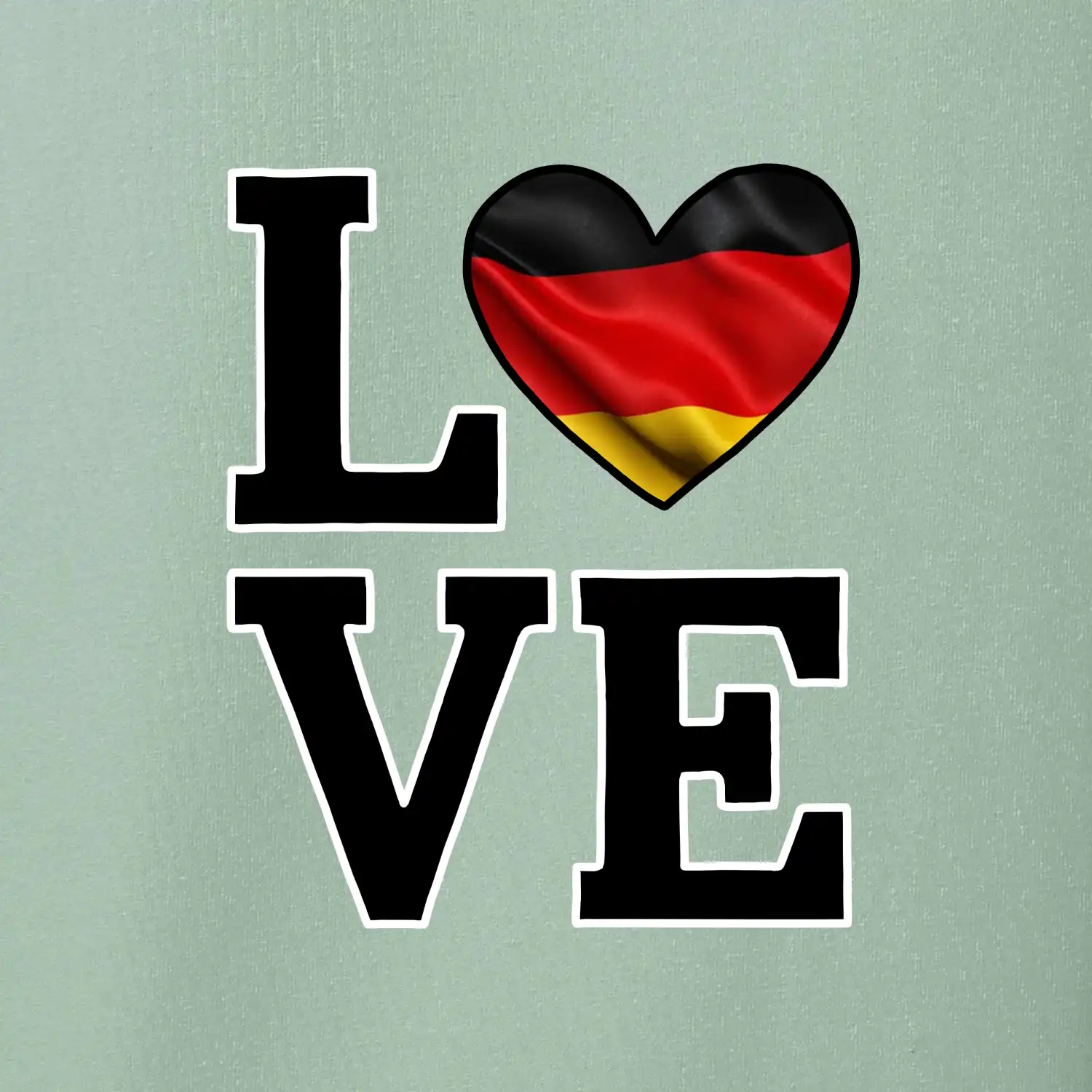 Love Německá vlajka