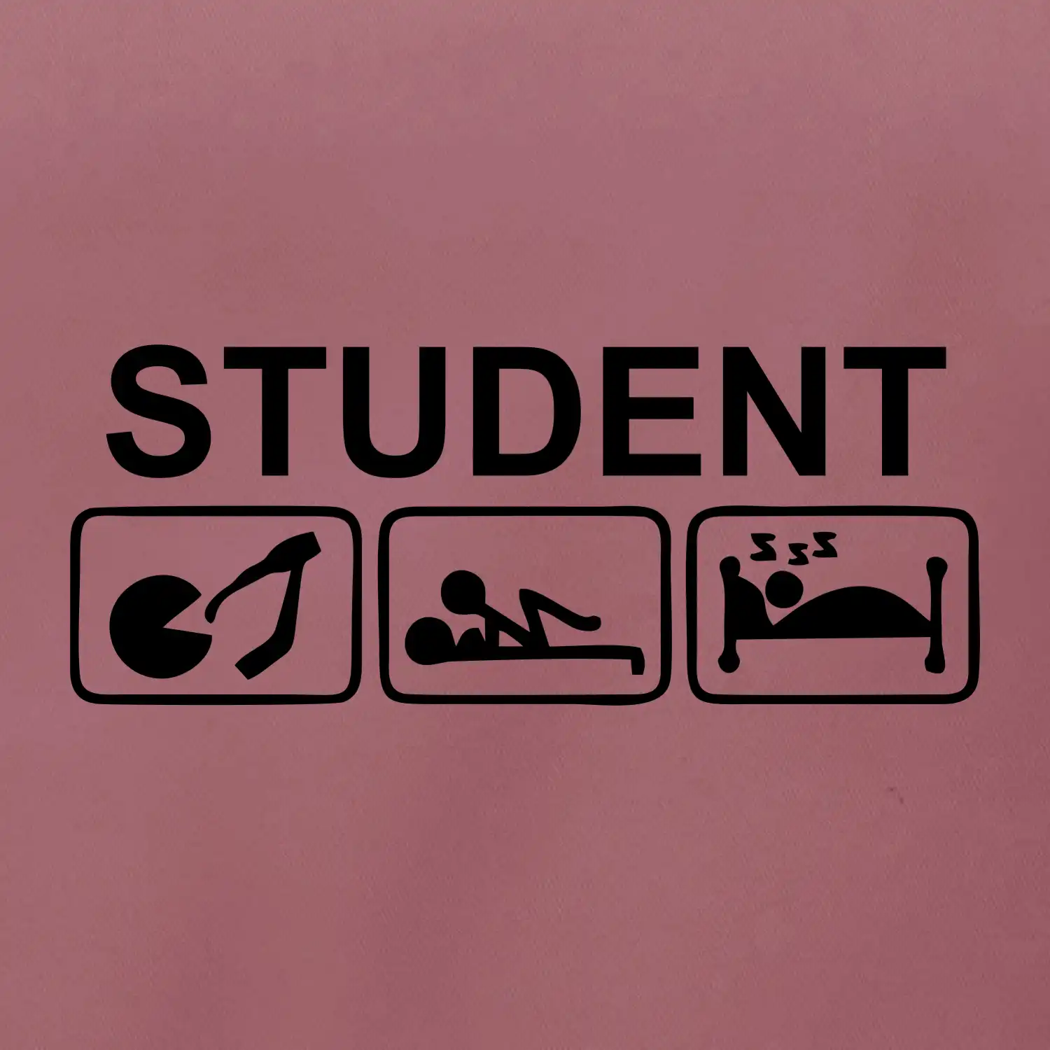 Pít užívat spát - student