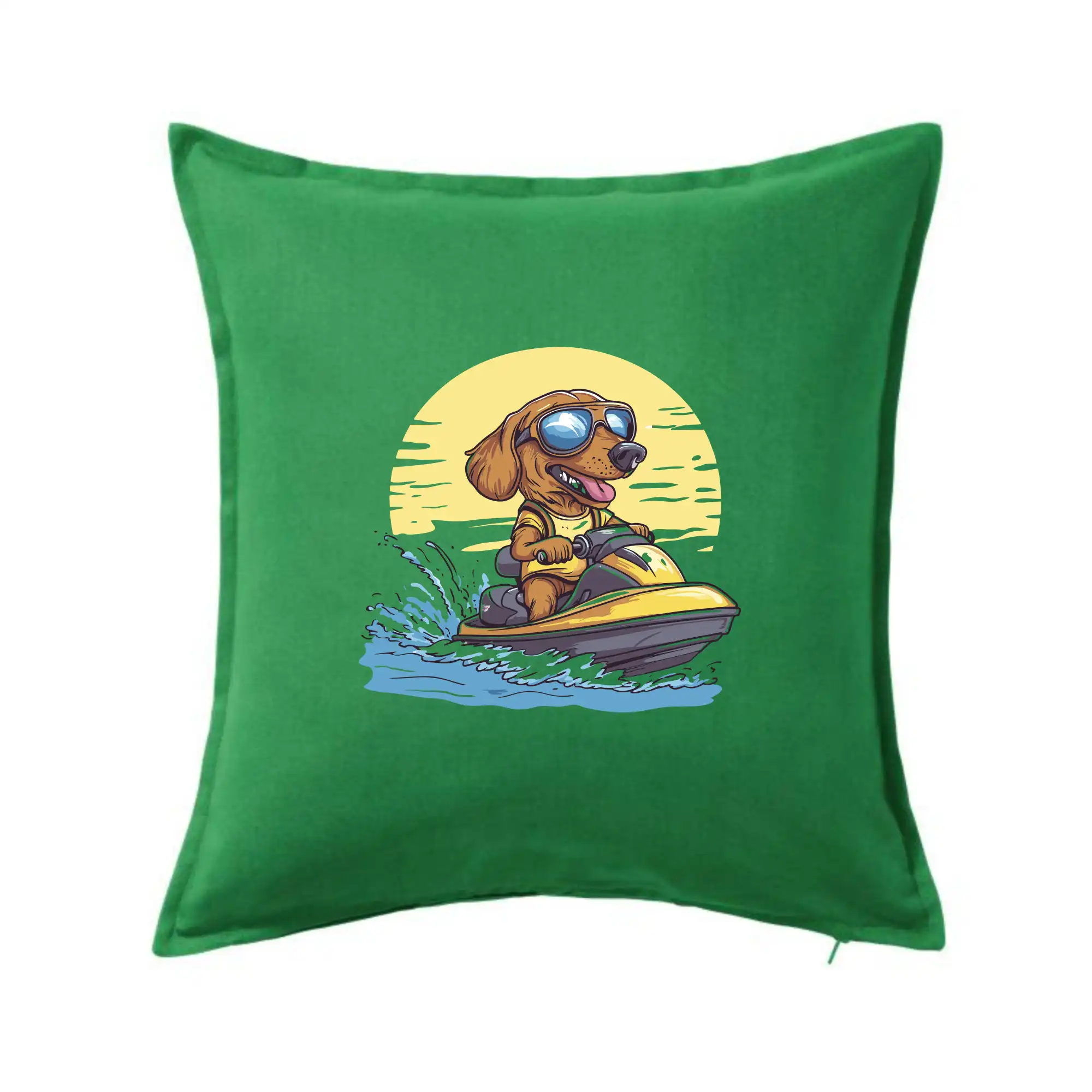 Jezevčík na vodním skútru