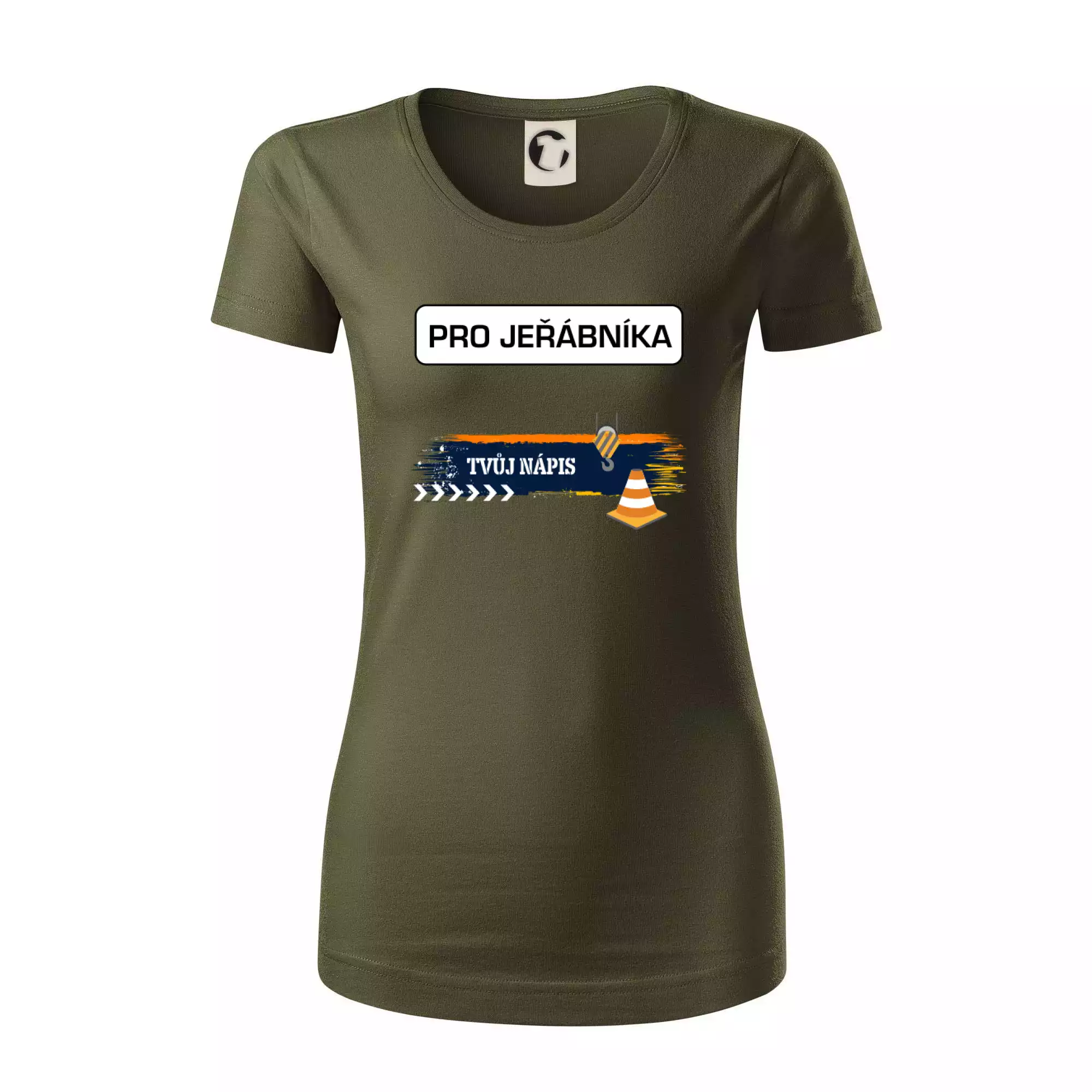 Stavba - vlastní nápis - jeřábník