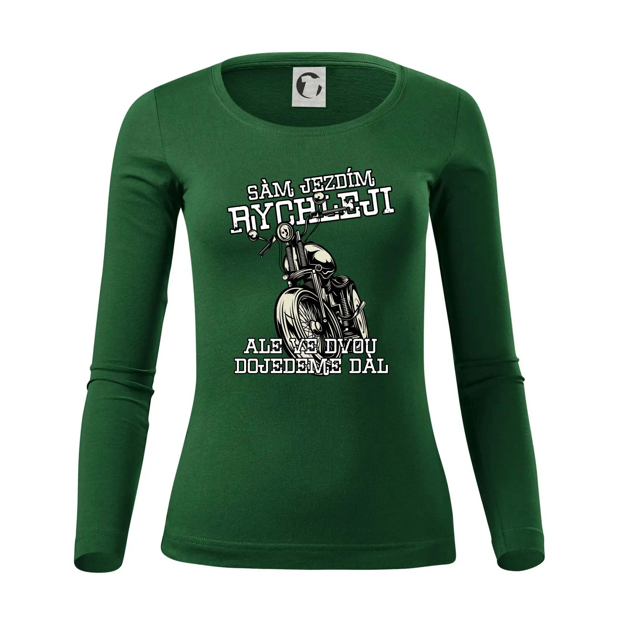 Sám jezdím rychleji, ale ve dvou dojedeme dál