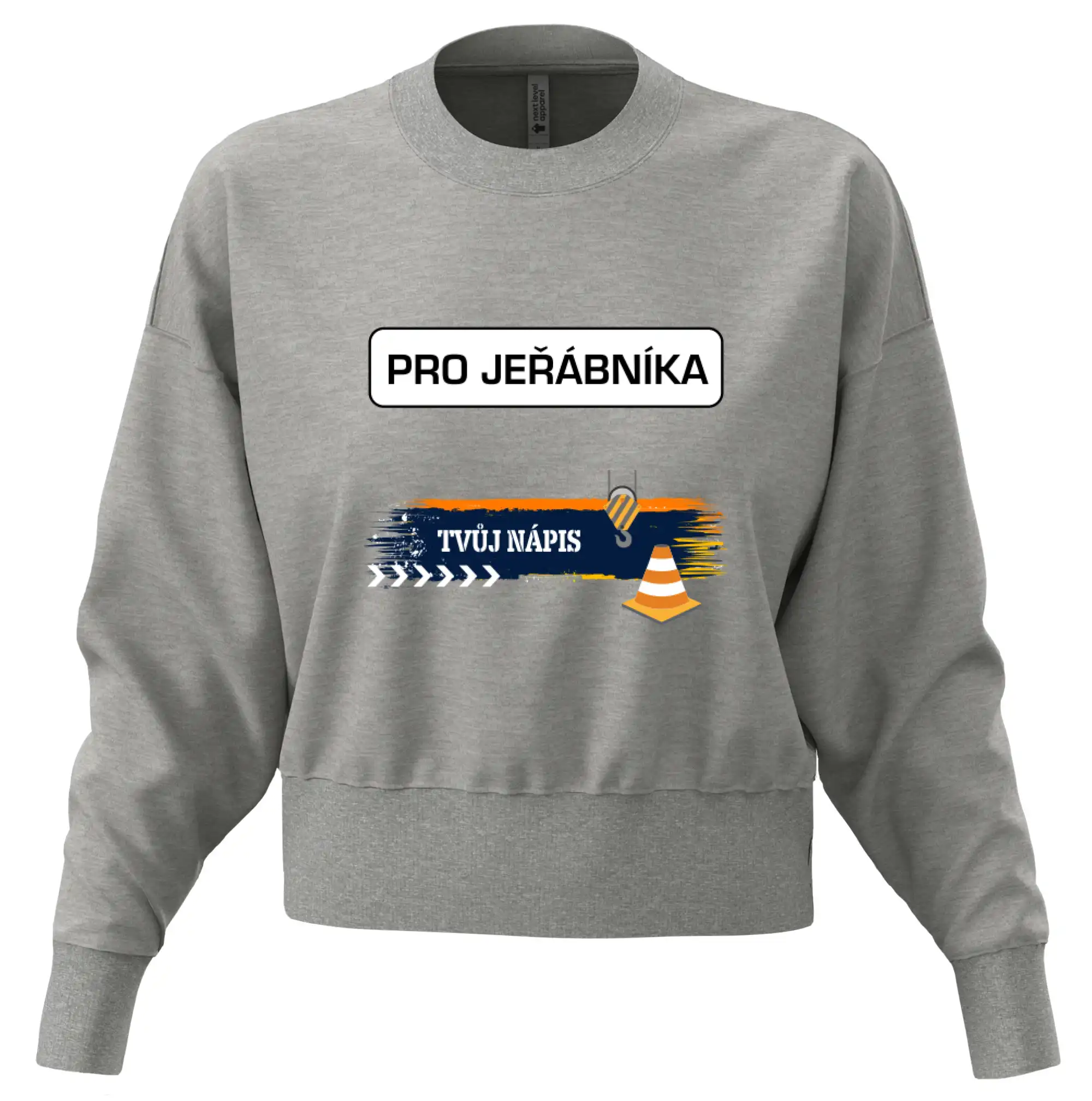 Stavba - vlastní nápis - jeřábník