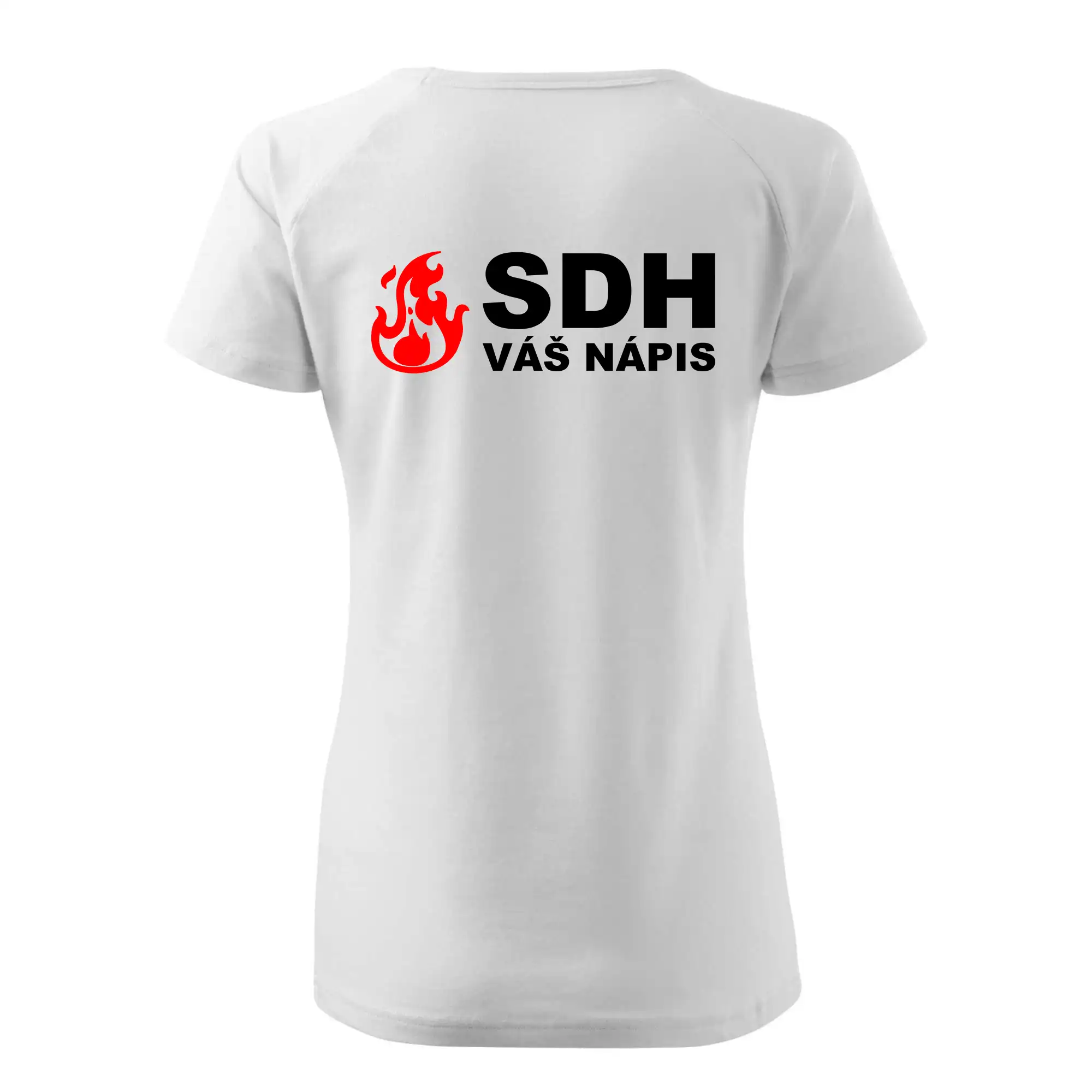SDH nápis (oheň, firesport, název sboru - vlastní nápis)