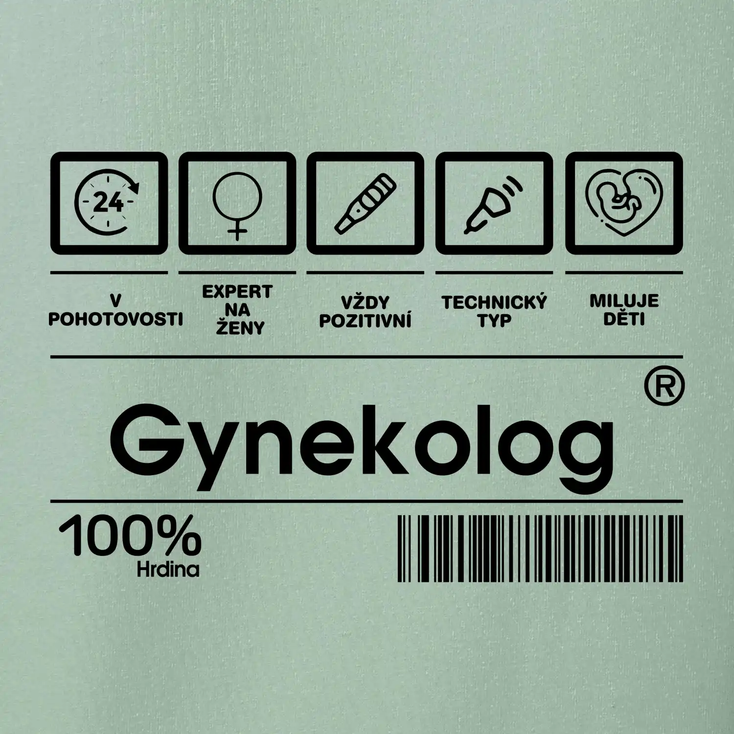 Čárový kód - gynekolog
